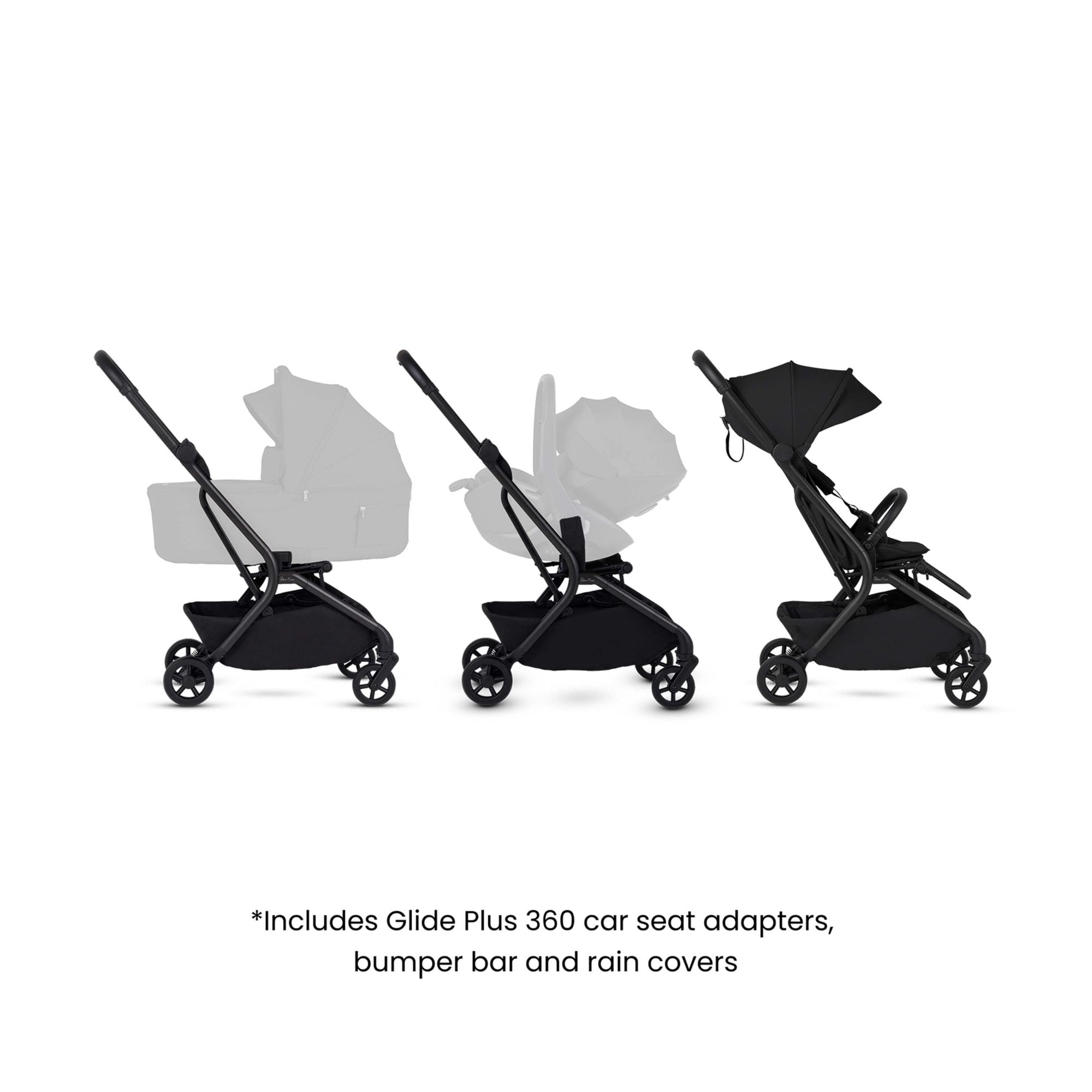 Silver Cross Nia Stroller Onyx