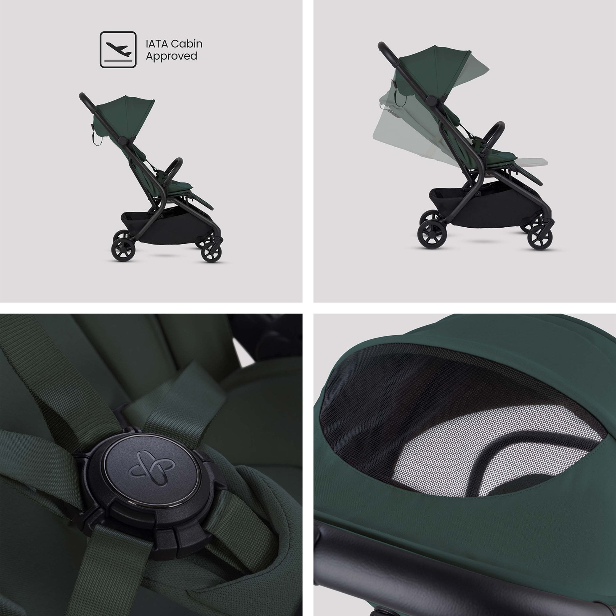 Silver Cross Nia Travel System Conifer