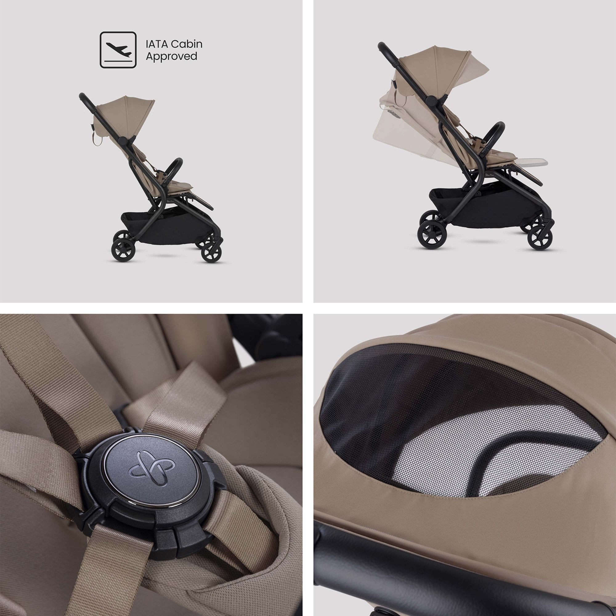 Silver Cross Nia Travel System Champagne