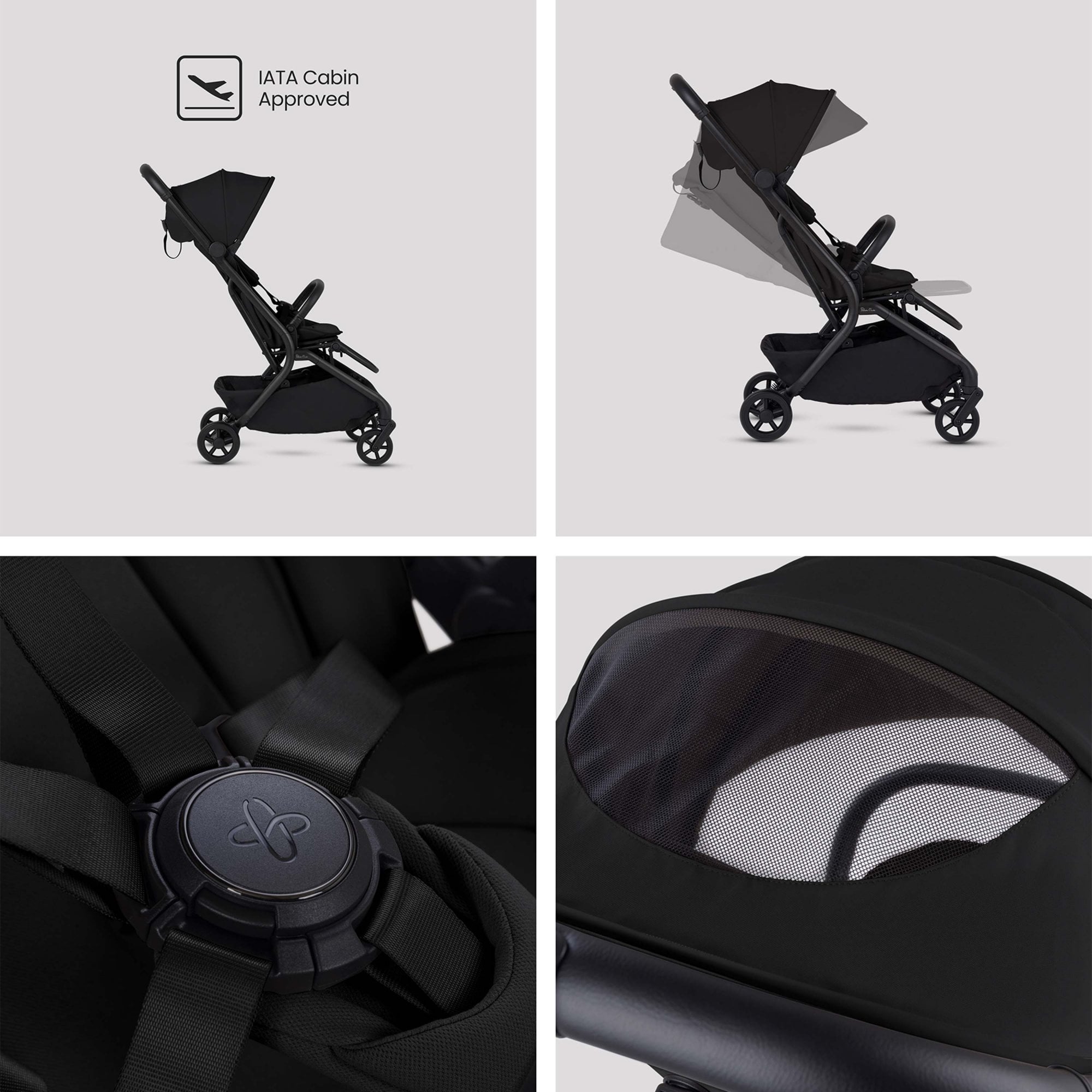Silver Cross Nia Travel System Onyx