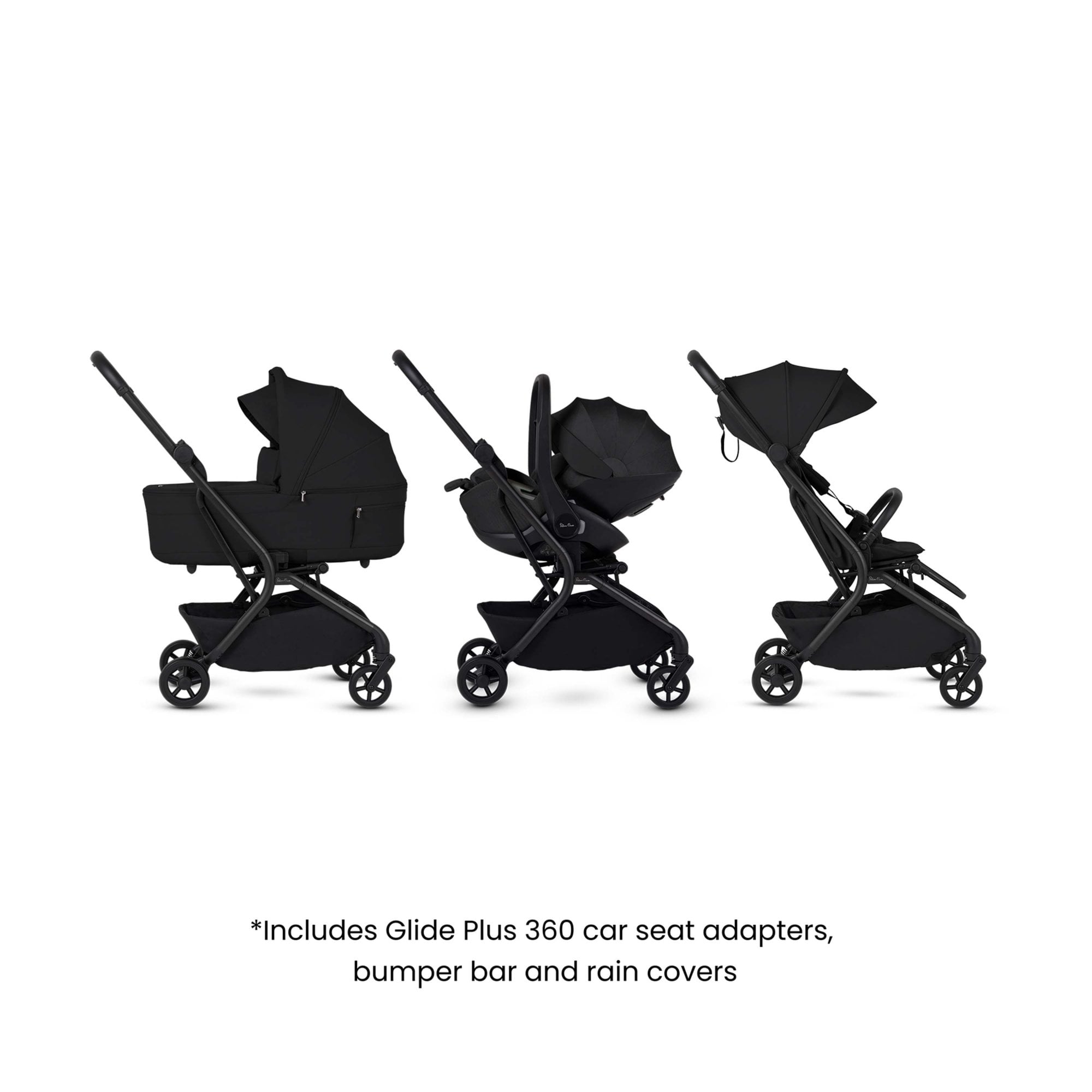 Silver Cross Nia Travel System Onyx