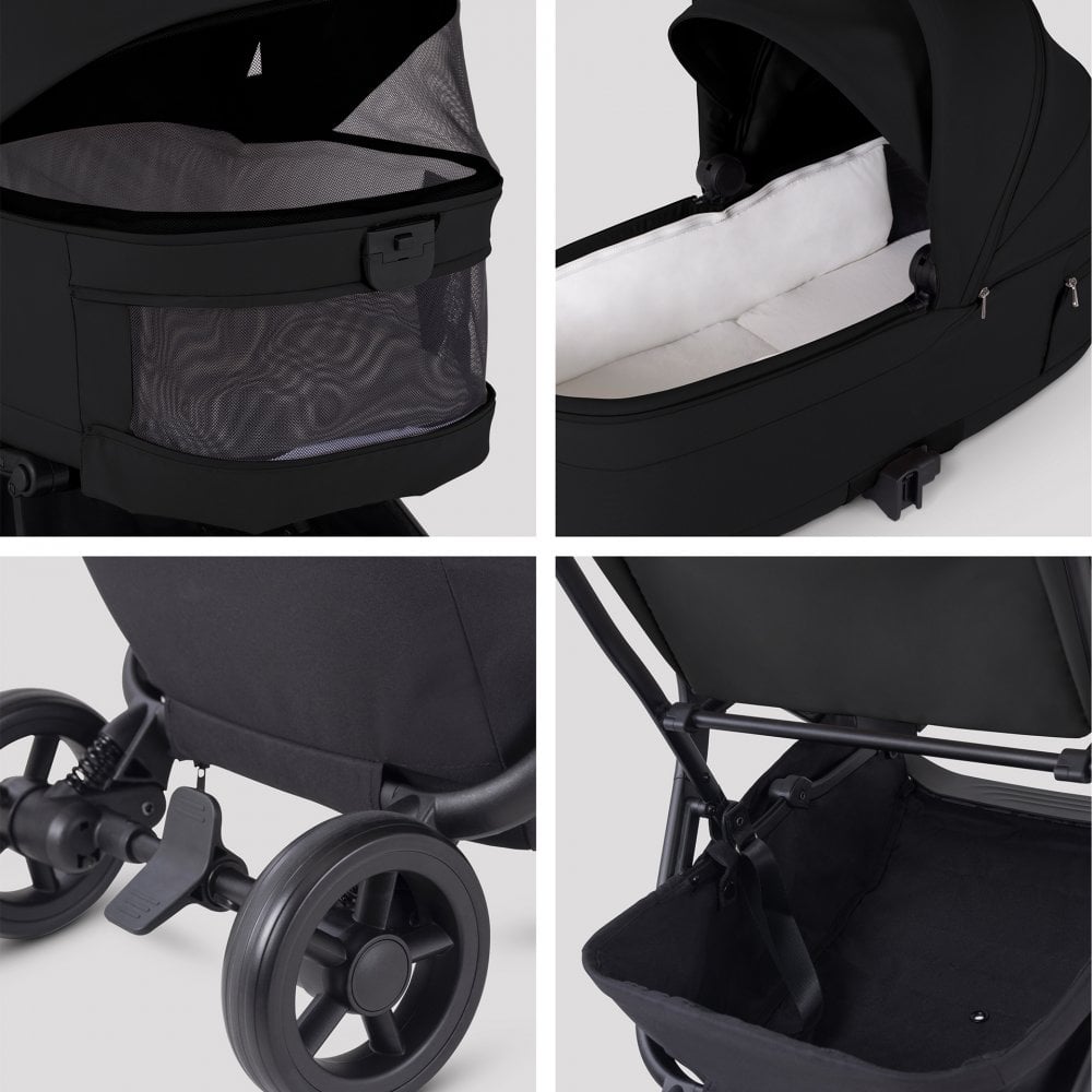 Silver Cross Nia Travel System & Accessory Pack Onyx