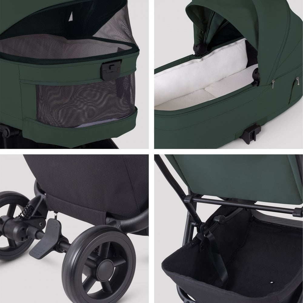 Silver Cross Nia Travel System & Accessory Pack Conifer