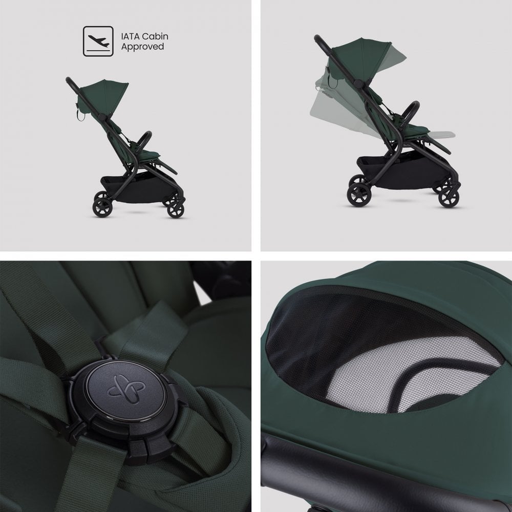 Silver Cross Nia Travel System & Accessory Pack Conifer