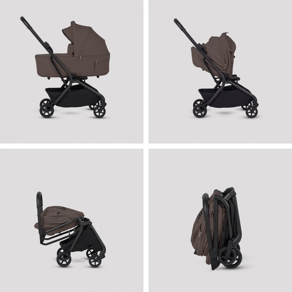 Silver Cross Nia Travel System & Accessory Pack Chocolate