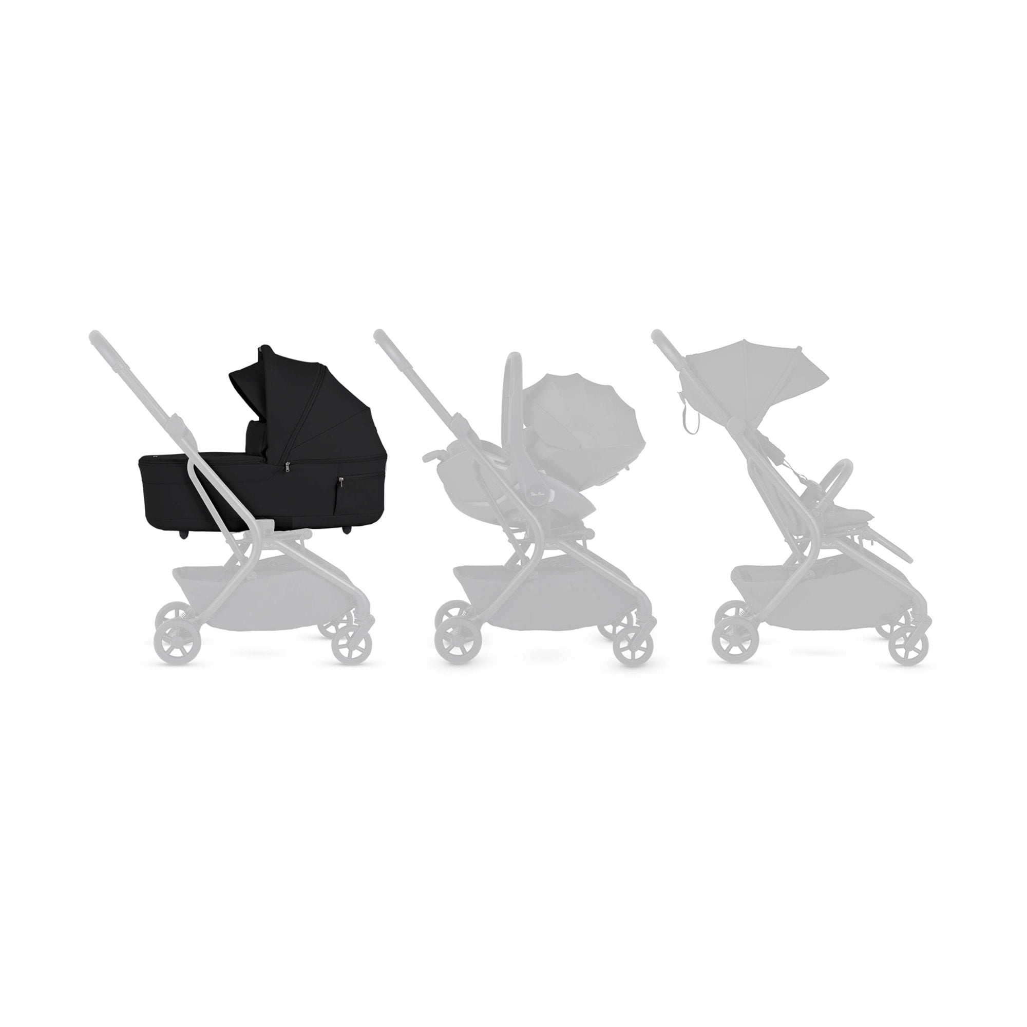 Silver Cross Nia Carrycot Onyx
