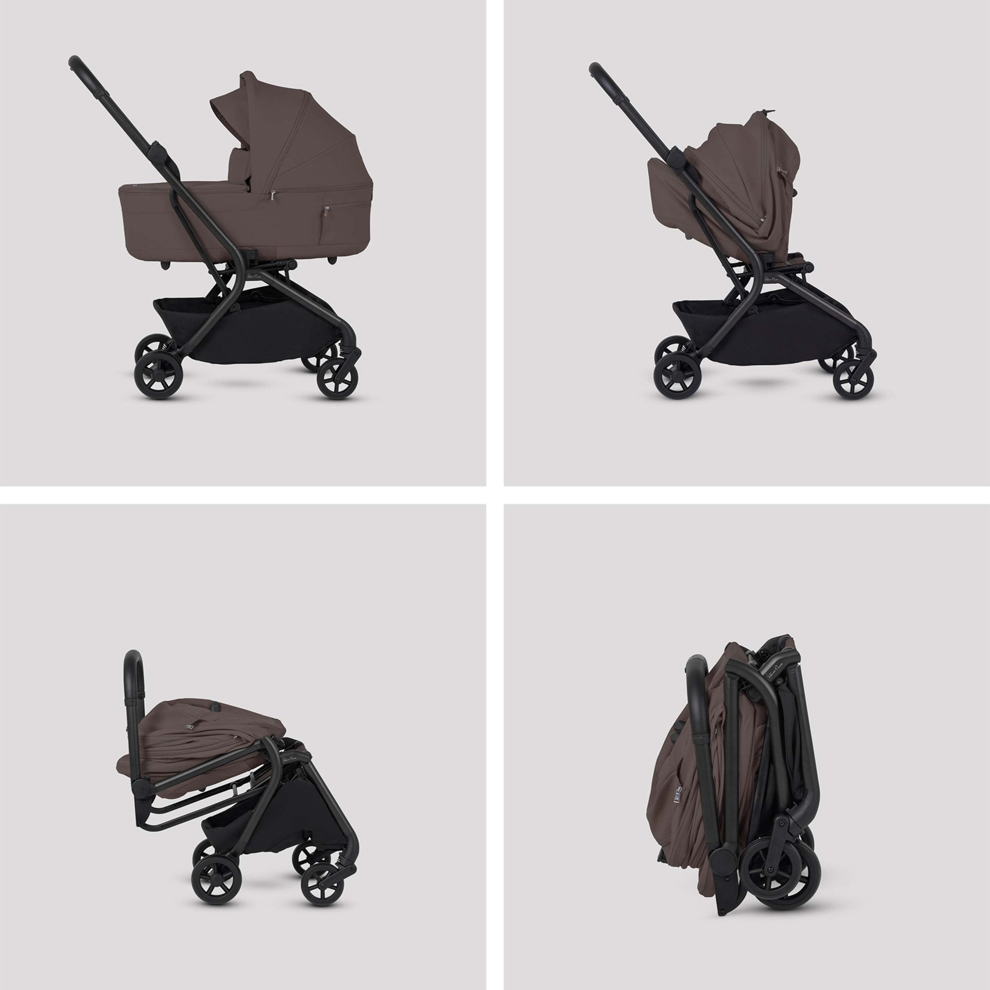 Silver Cross Nia Carrycot Chocolate