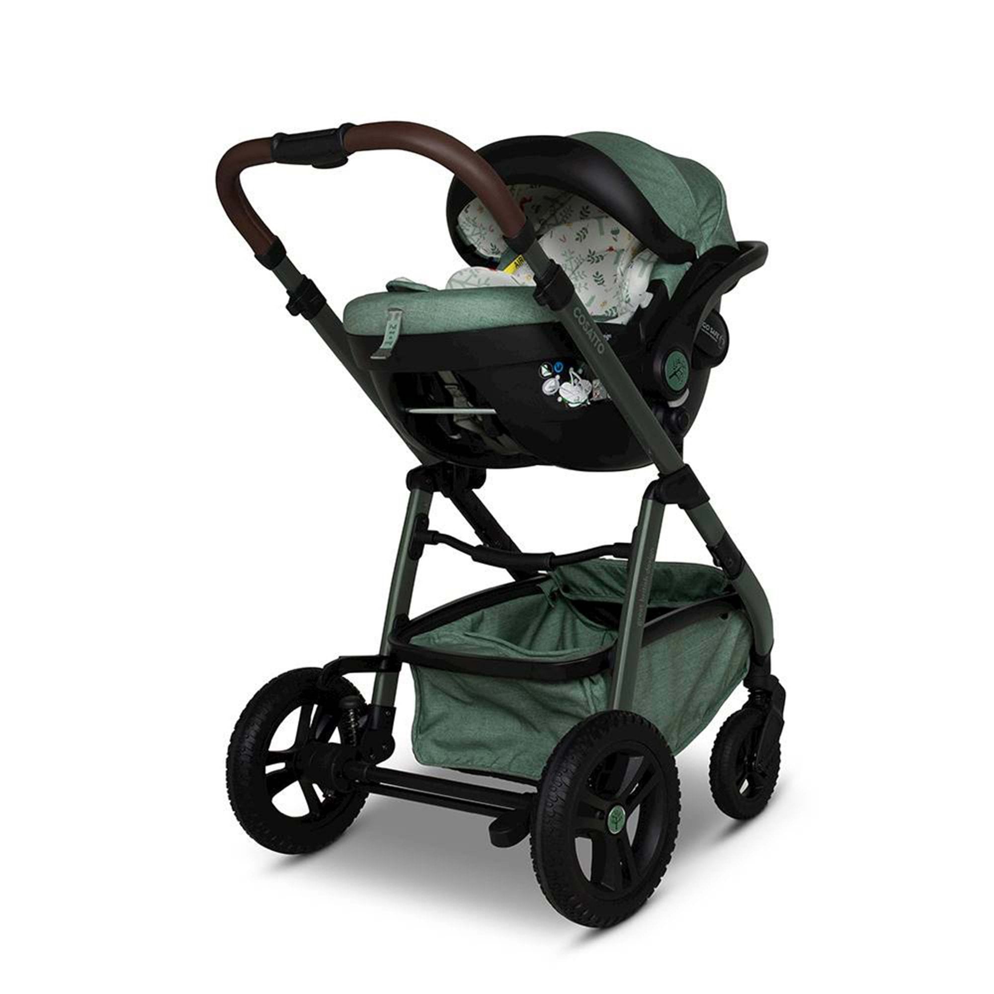 Cosatto Wow 3 Family All Stage Duo Base All Seasons Bundle Meadow