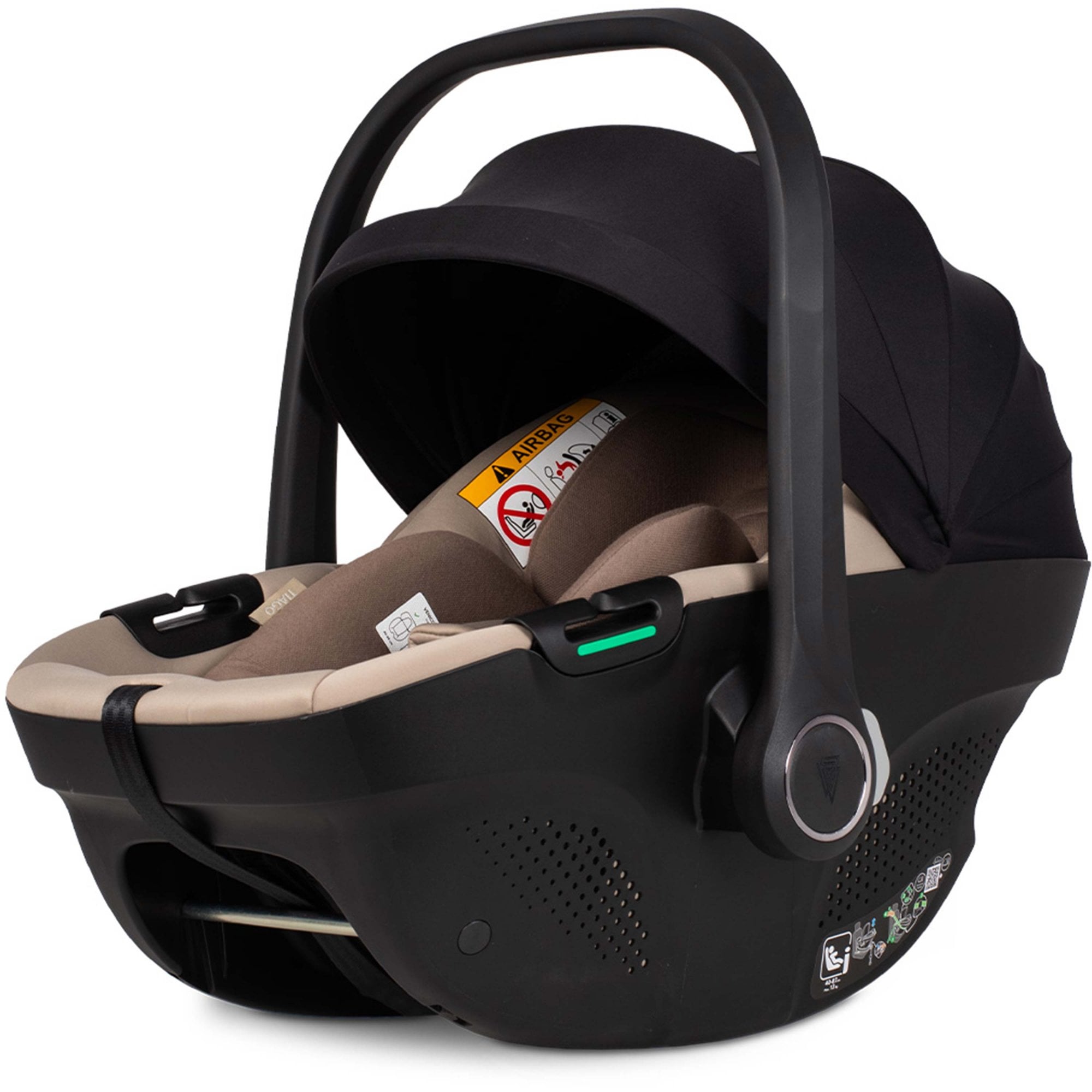 Venicci Claro 3in1 Pram & Base Caramel + Taigo Beige & Base