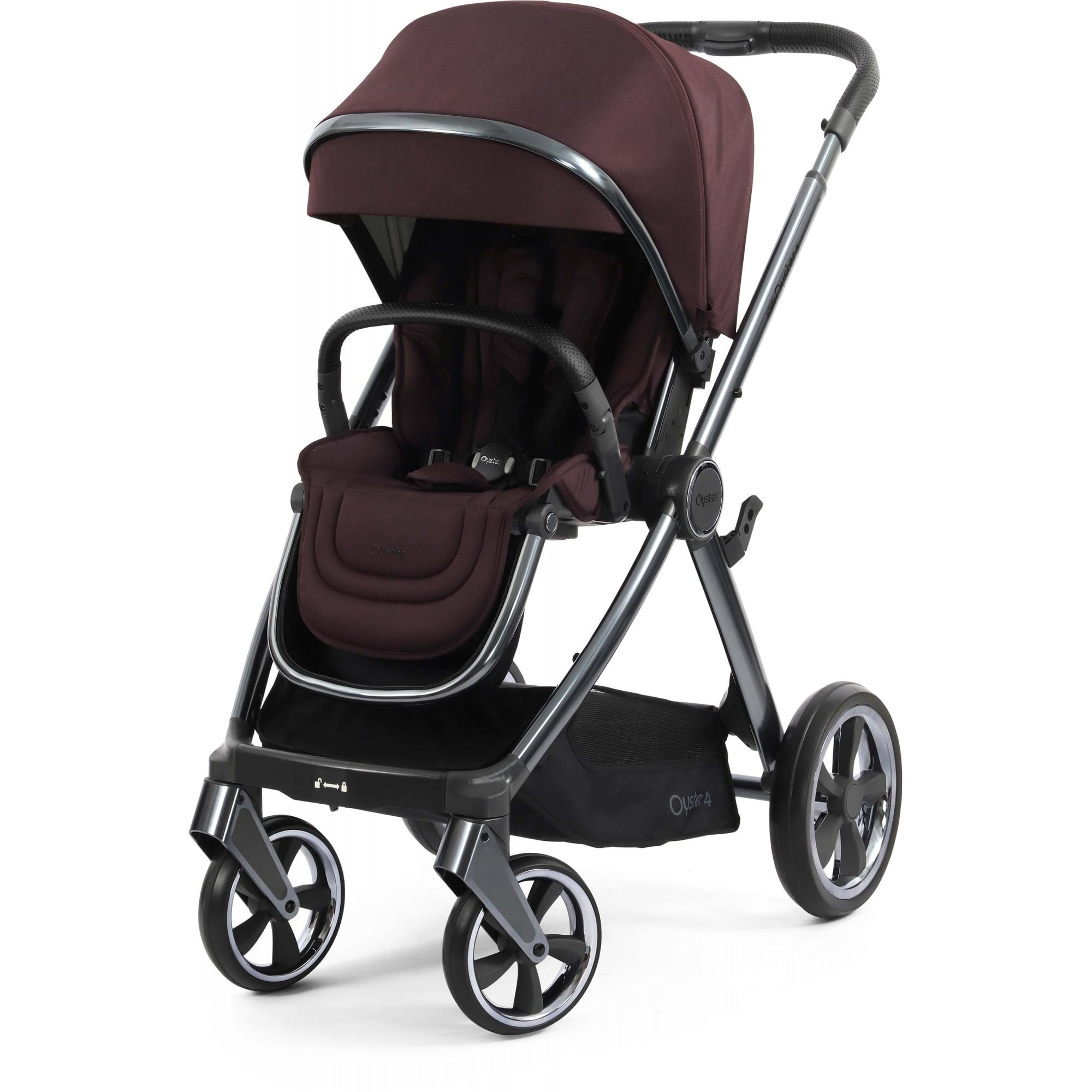 Oyster 4 Essential Bundle Mulberry + Pebble 360 Pro 2 Car Seat