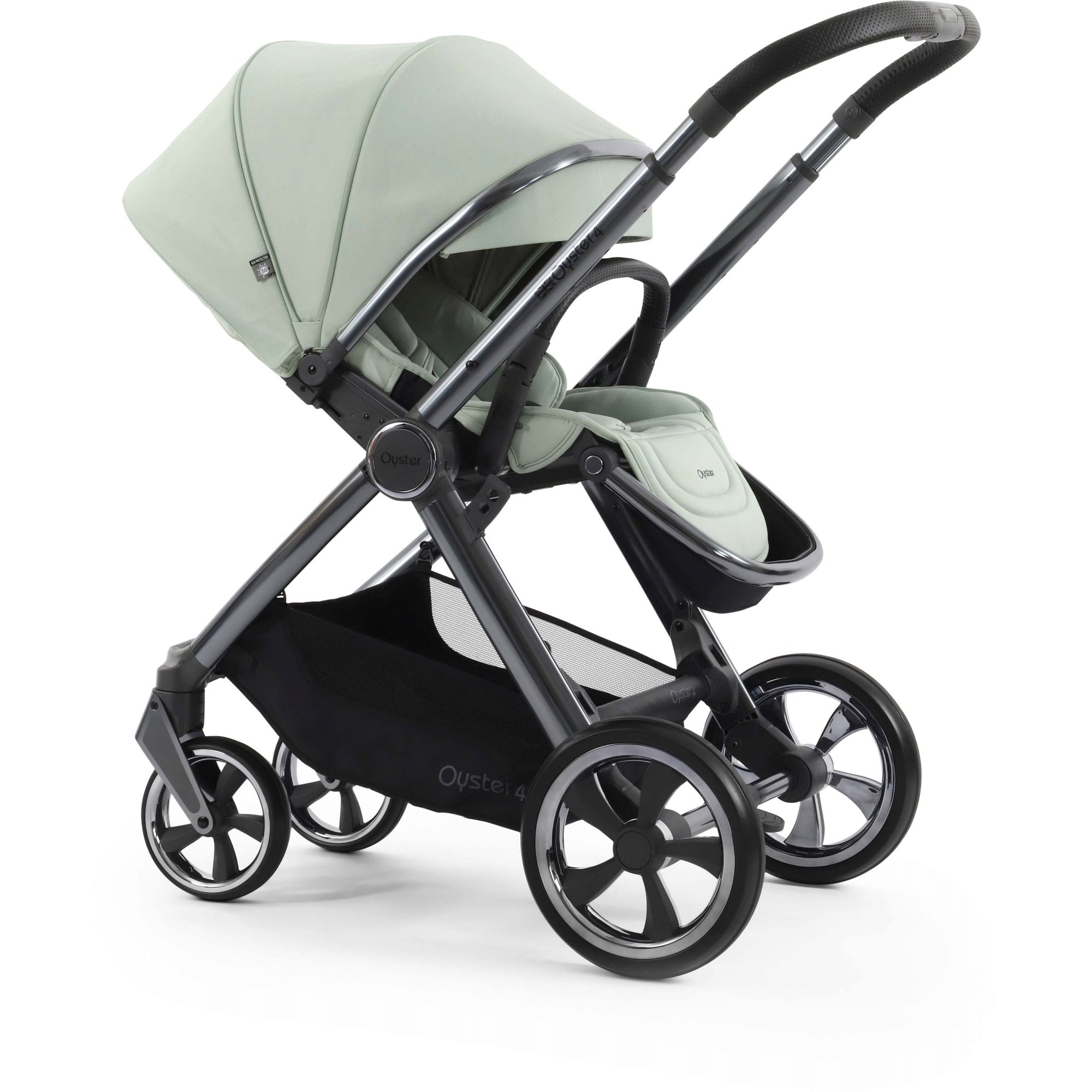 Oyster 4 Essential Bundle Pistachio + Pebble 360 Pro 2 Car Seat