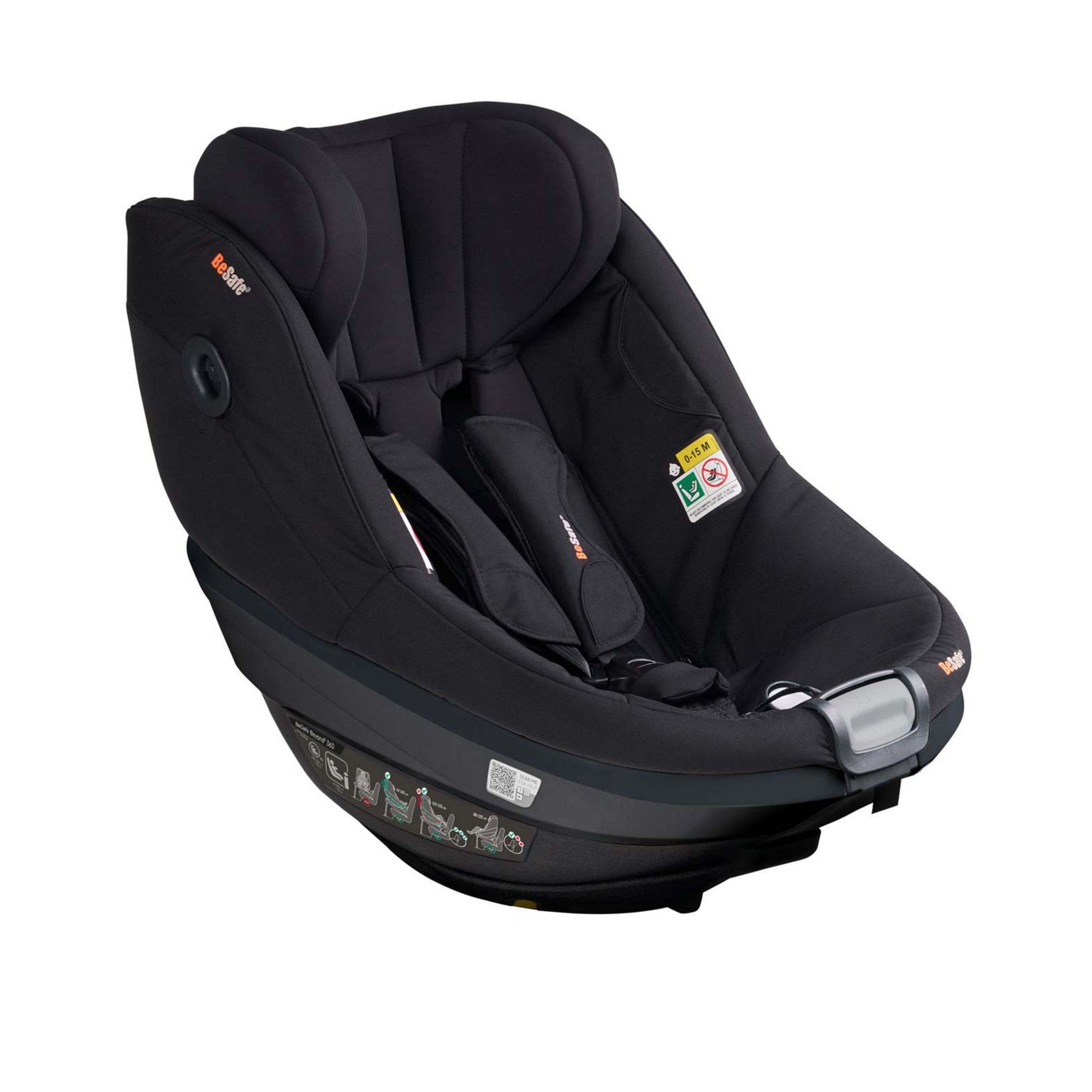 BeSafe Beyond 2 360 Car Seat Fresh Black Cab
