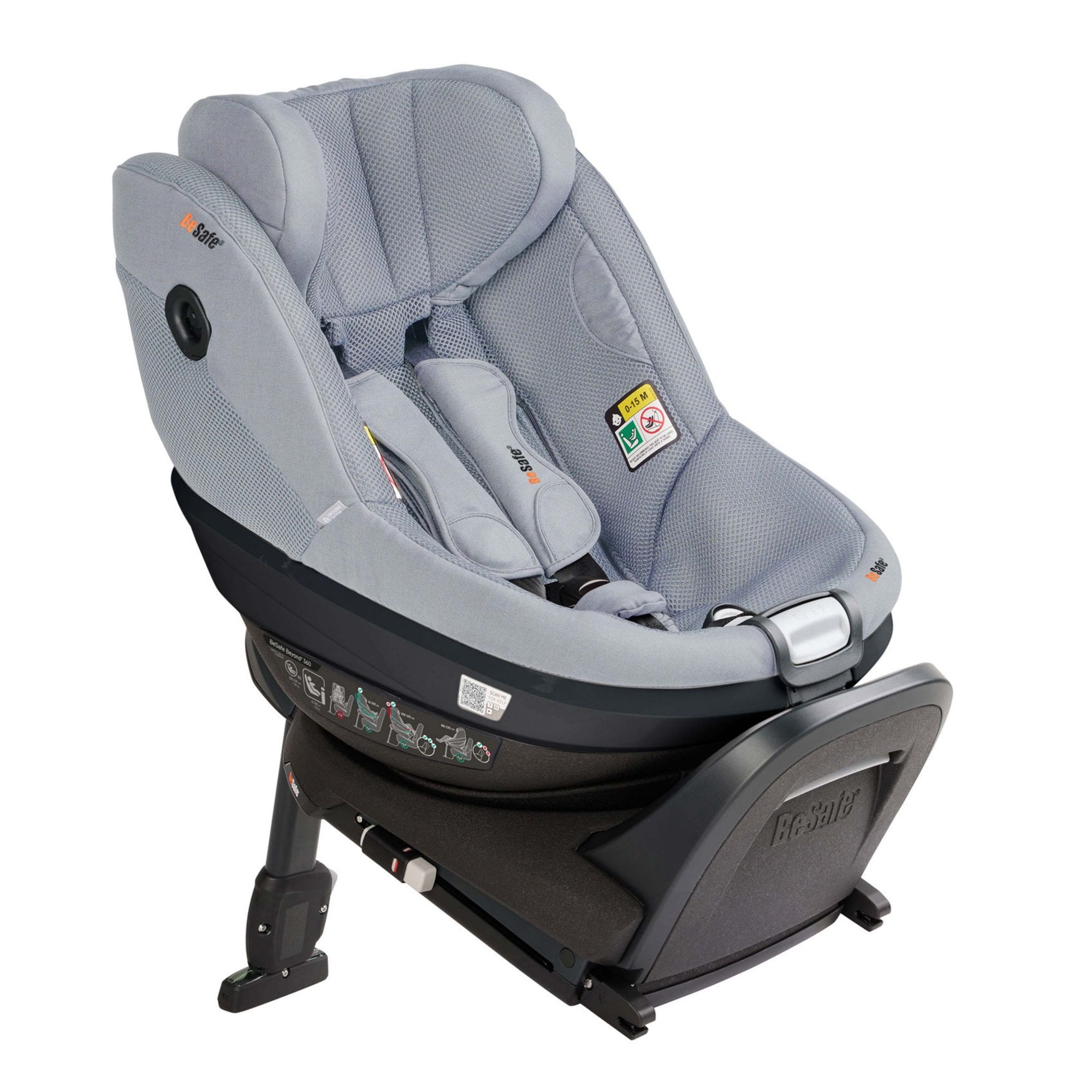 BeSafe Beyond 2 360 Car Seat & Base Peak Mesh