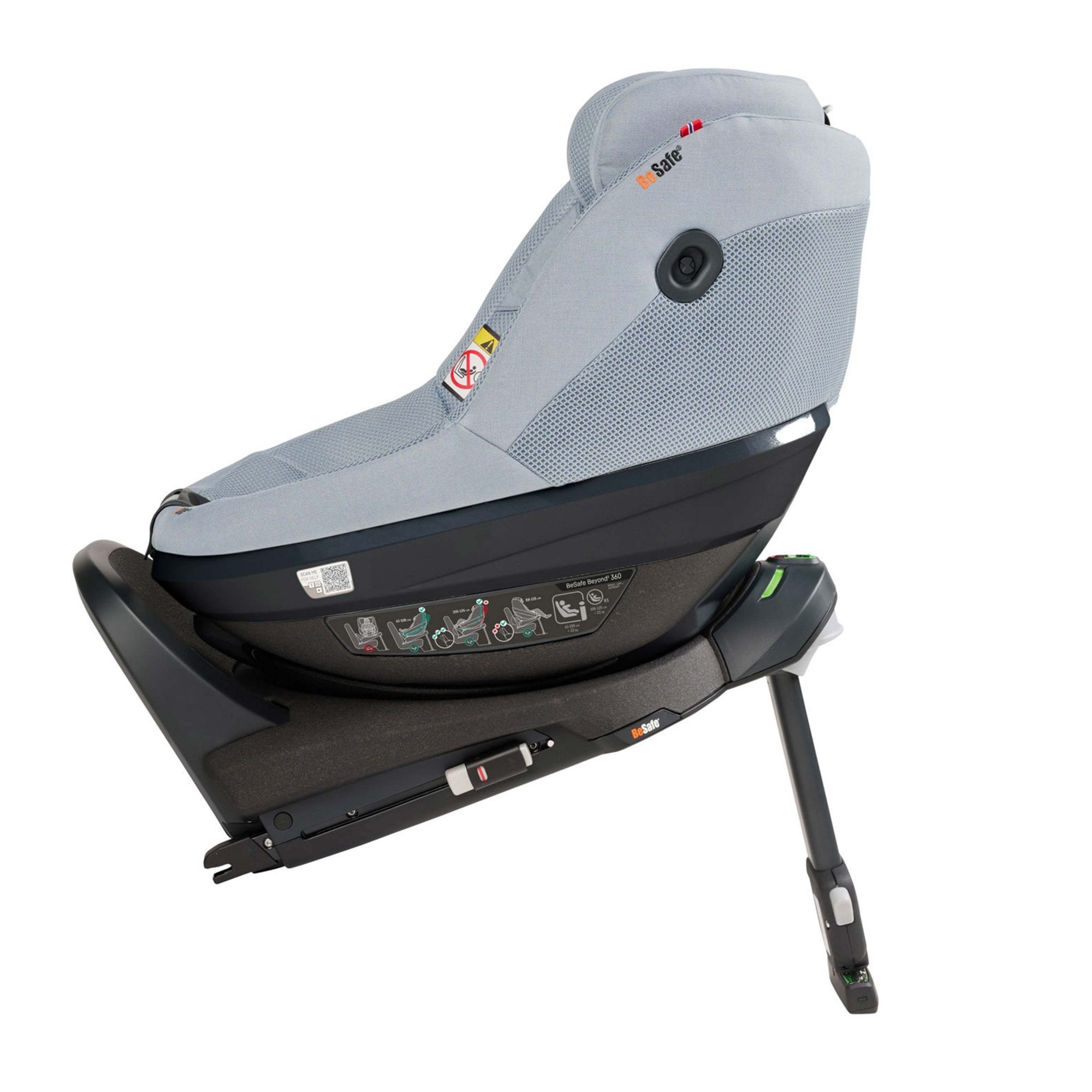 BeSafe Beyond 2 360 Car Seat & Base Peak Mesh