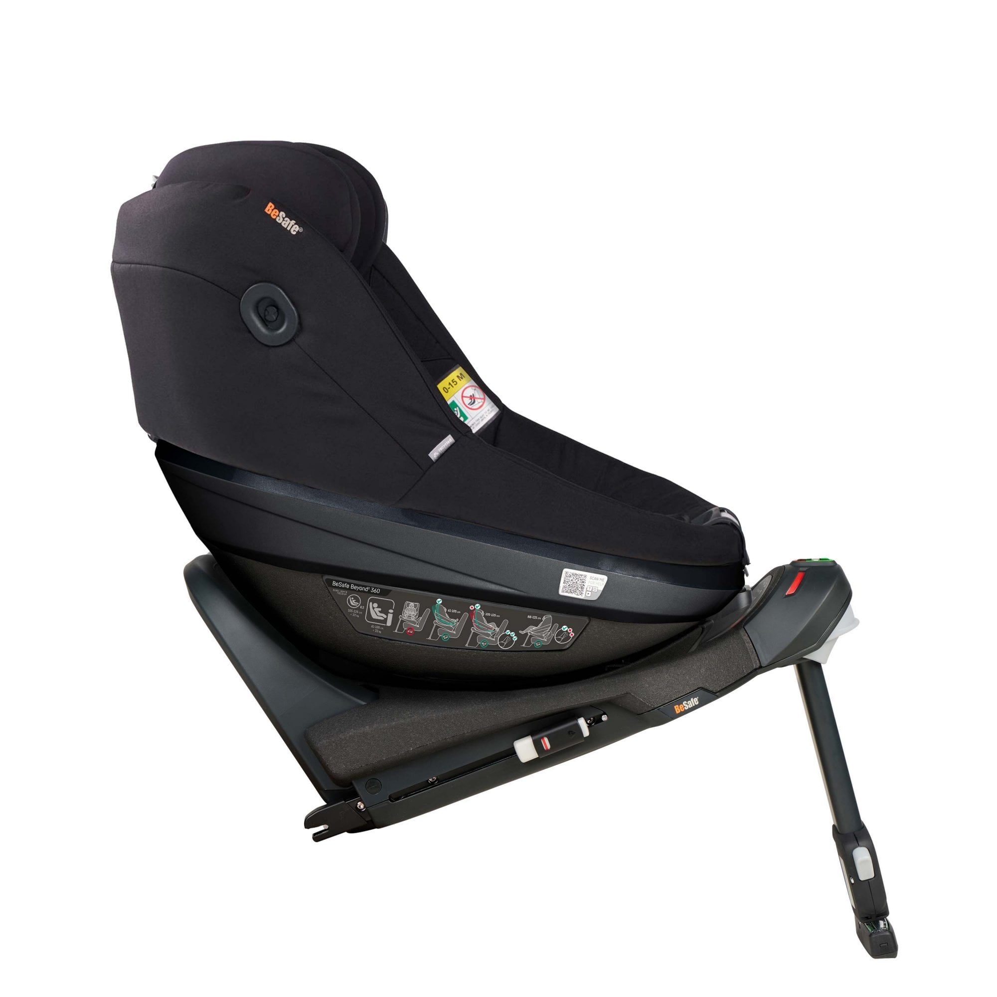BeSafe Beyond 2 360 Car Seat & Base Fresh Black Cab