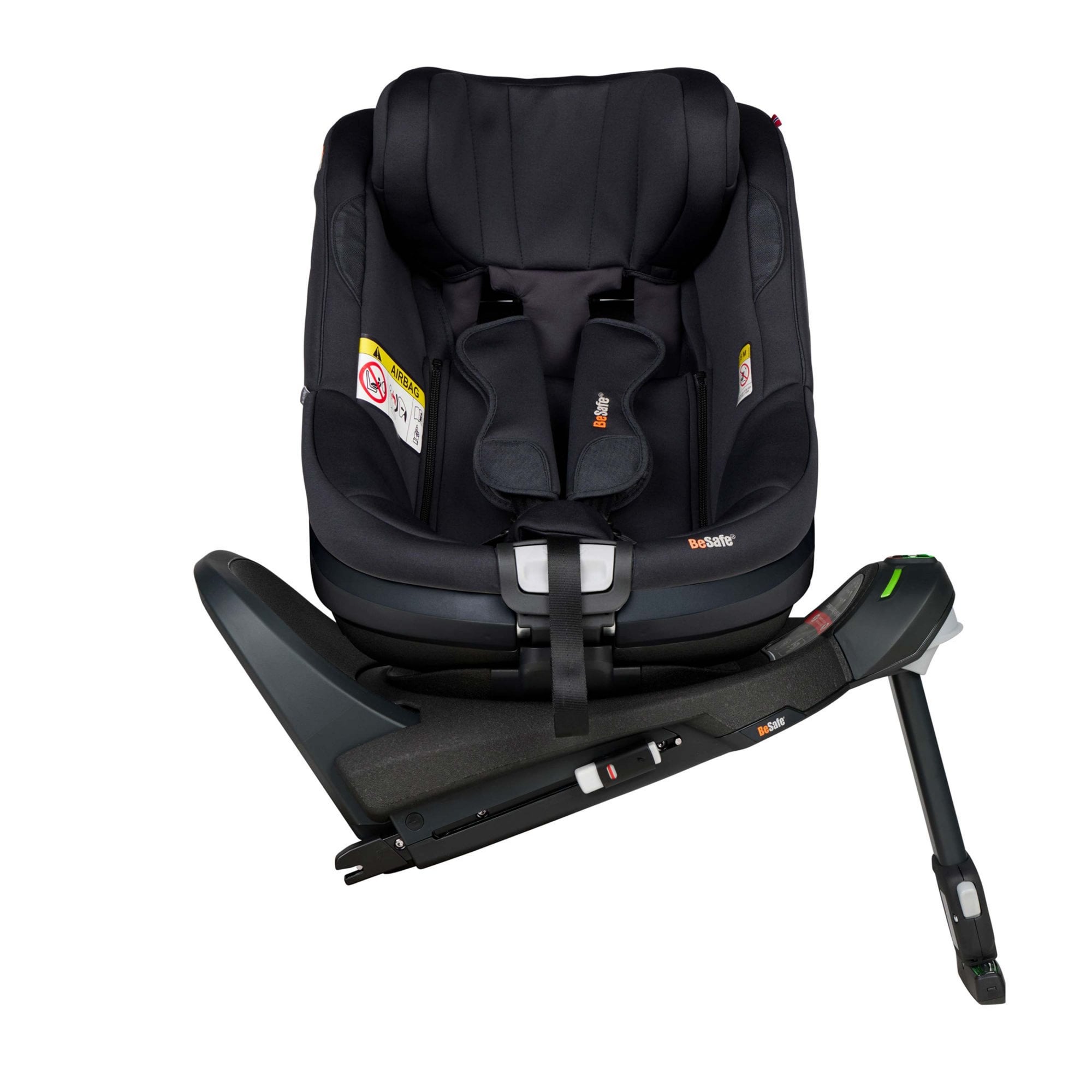 BeSafe Beyond 2 360 Car Seat & Base Black SoftBreeze