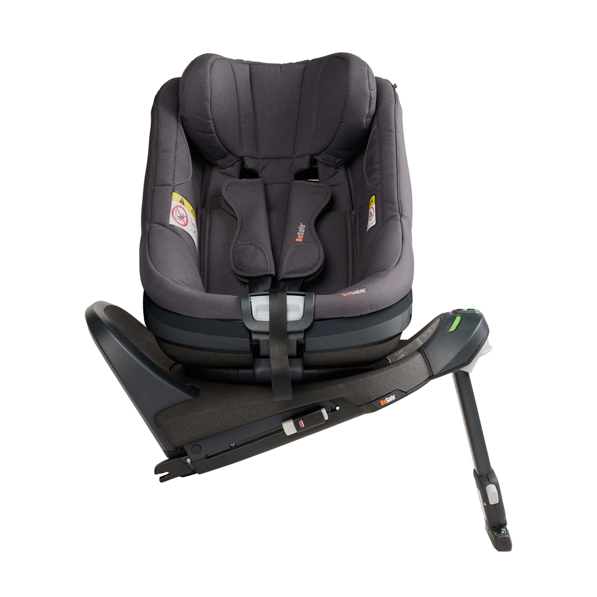 BeSafe Beyond 2 360 Car Seat & Base Dark Grey Melange