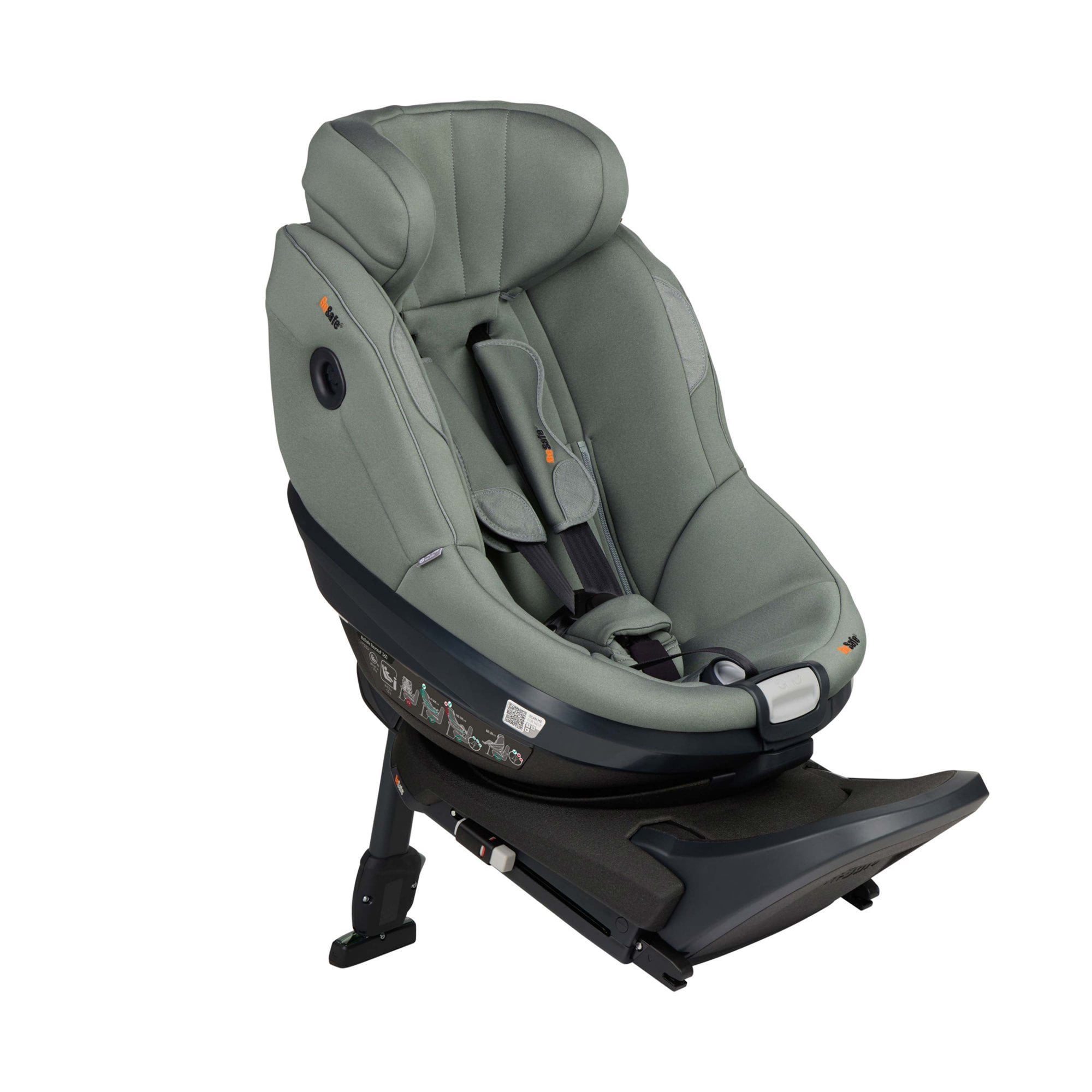 BeSafe Beyond 2 360 Car Seat & Base Meadow Green SoftBreeze