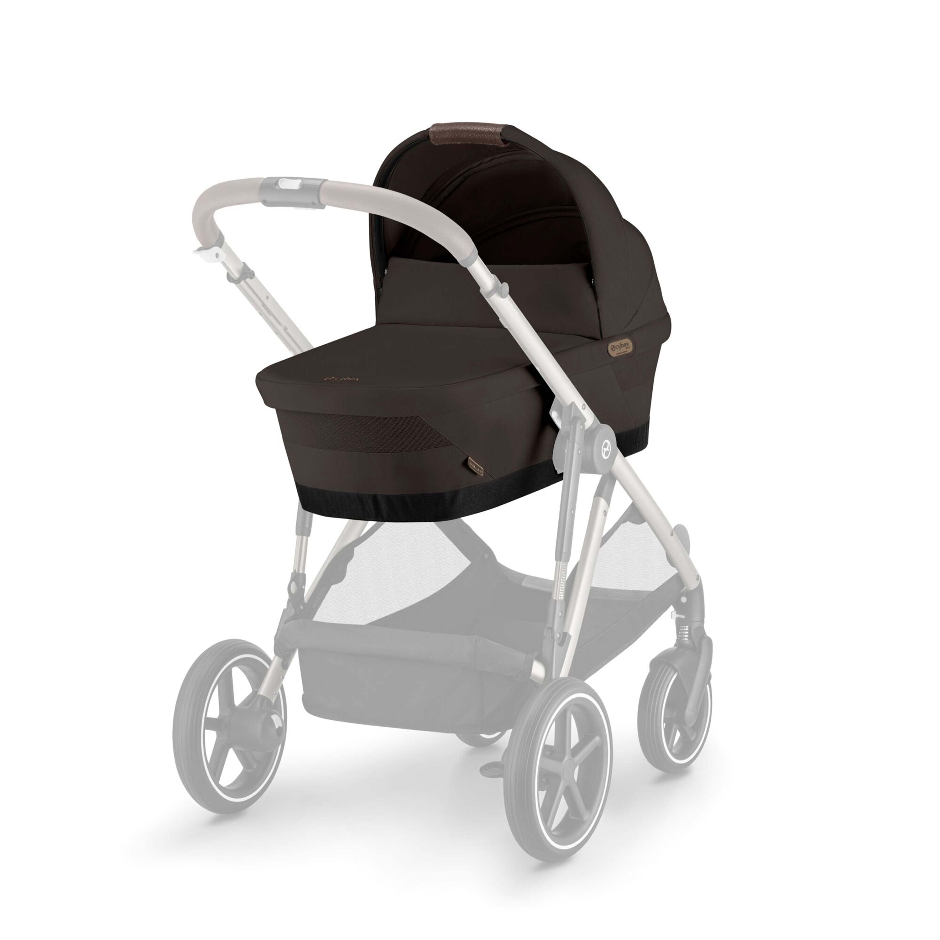 CYBEX Gazelle S/eGazelle S Carrycot - Chocolate Brown | Newborn to 6 Months