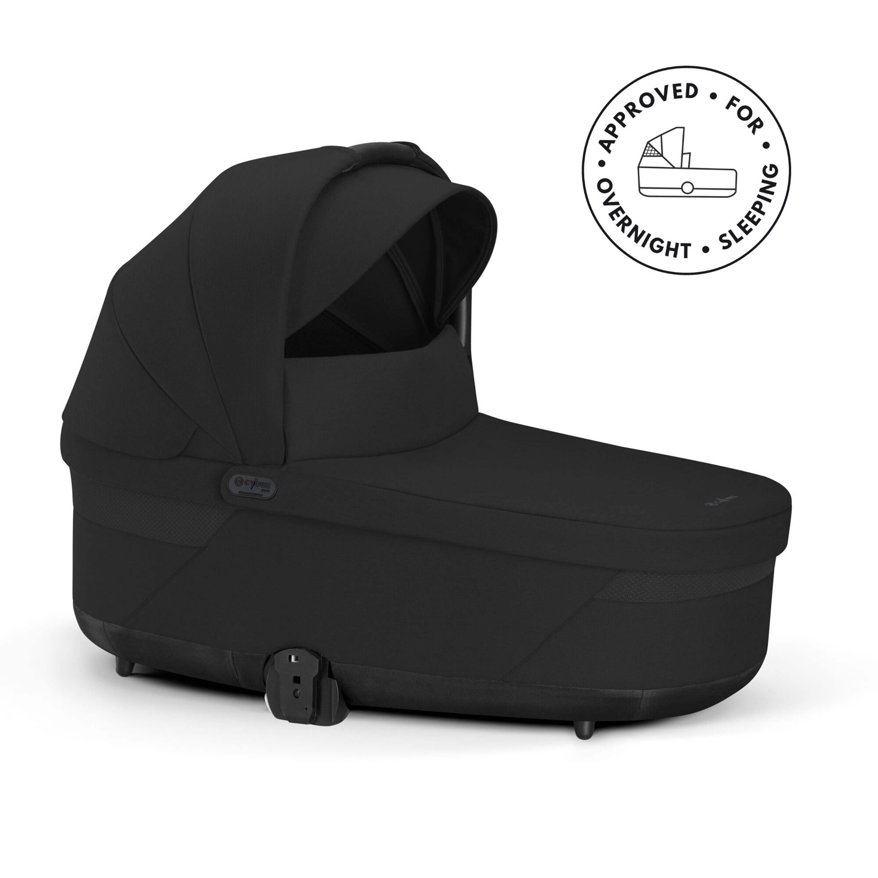 CYBEX Balios Cot S Lux Carrycot  - Moon Black