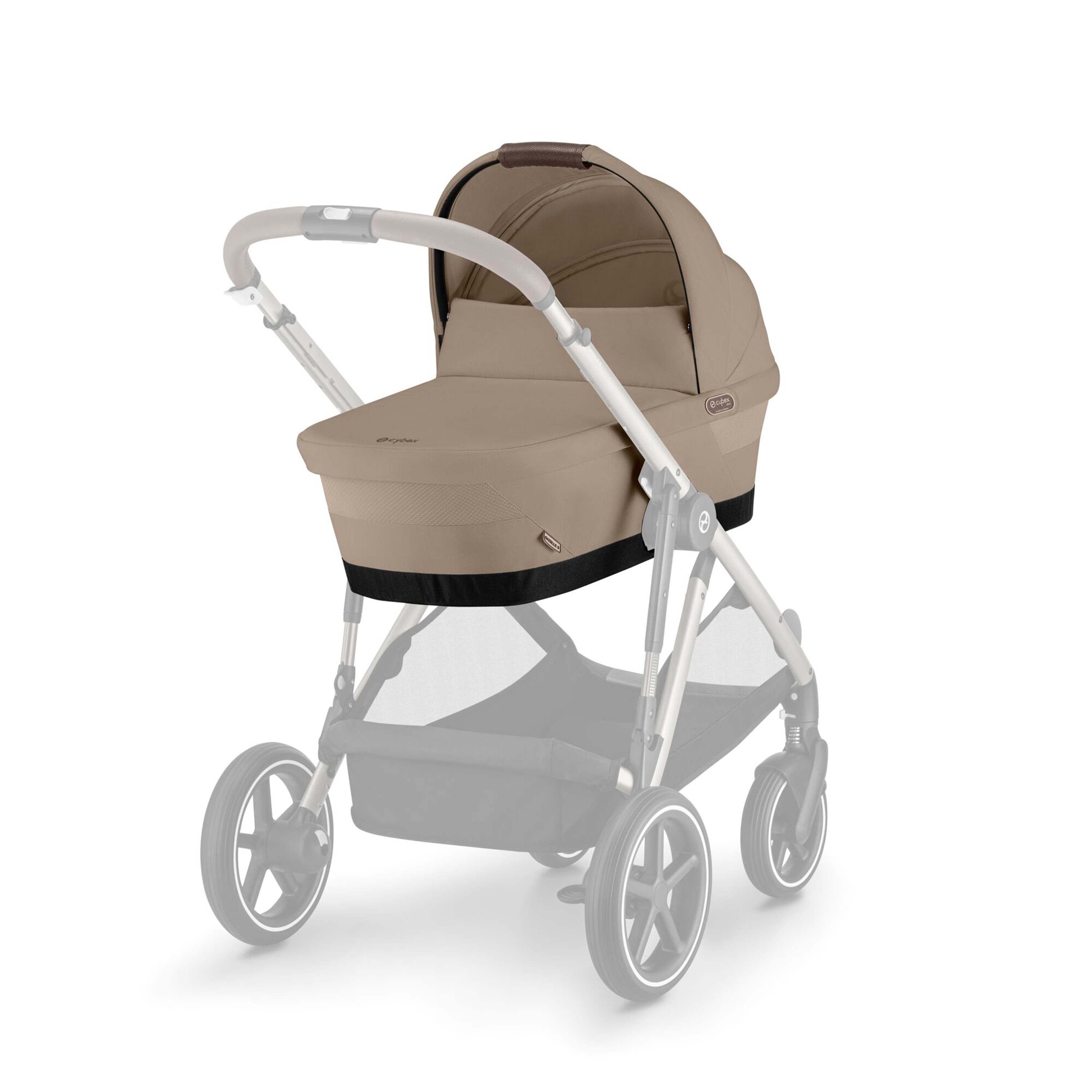 CYBEX Gazelle S/eGazelle S Carrycot - Almond Beige | Newborn to 6 Months