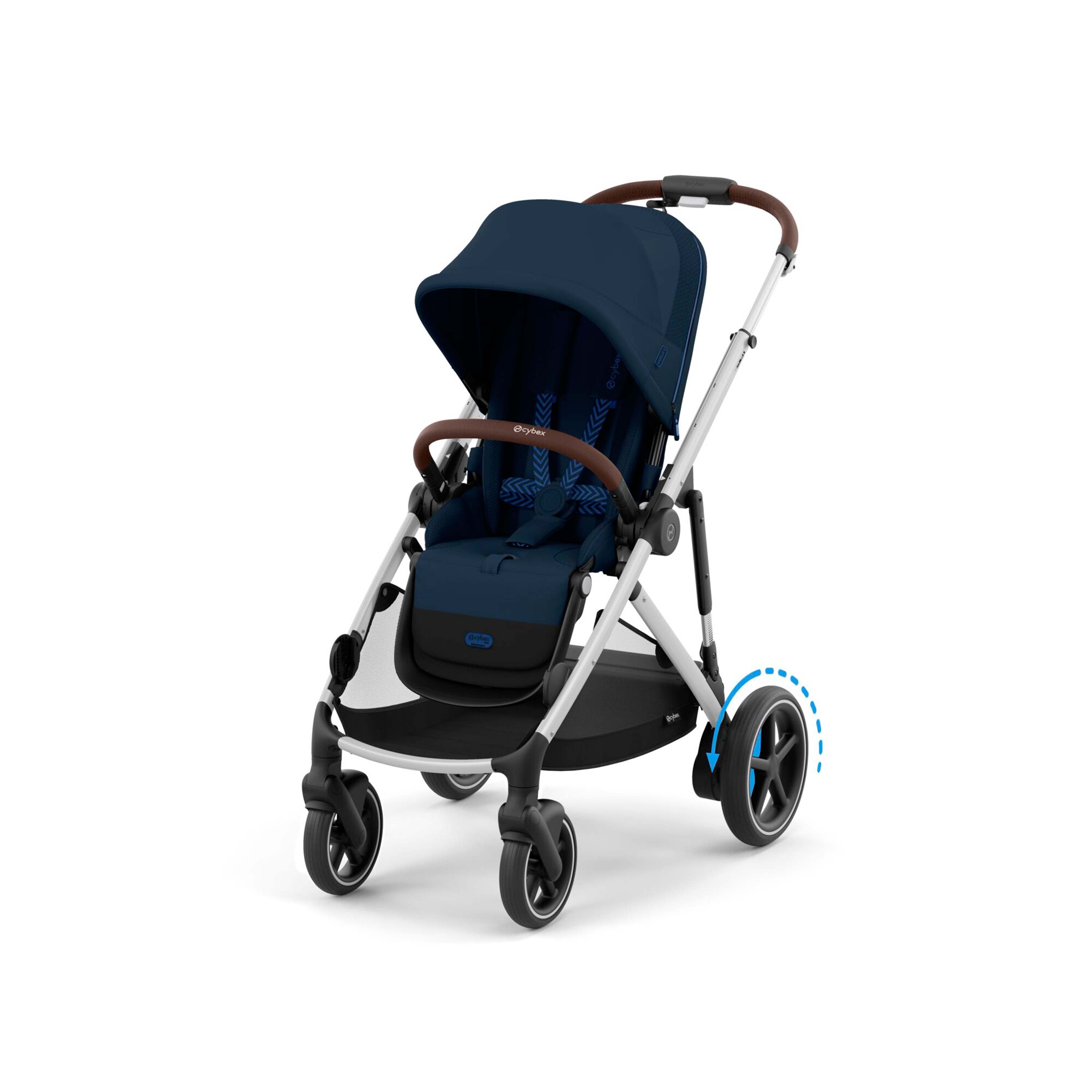 CYBEX e-Gazelle S Electric Pushchair - Ocean Blue