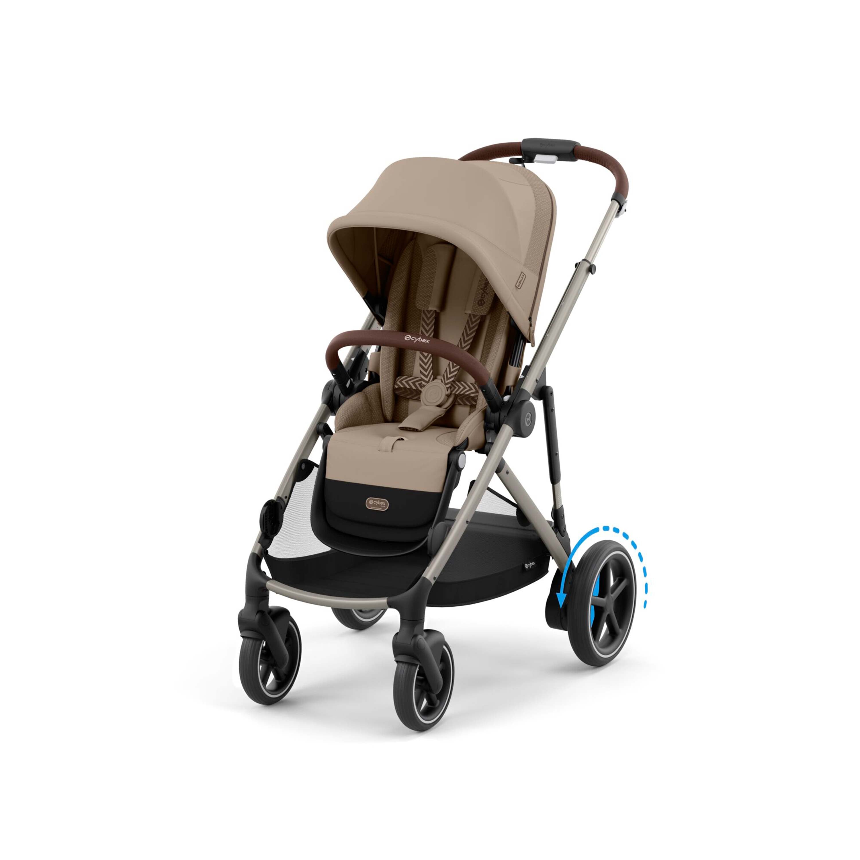 CYBEX e-Gazelle S Electric Pushchair - Almond Beige