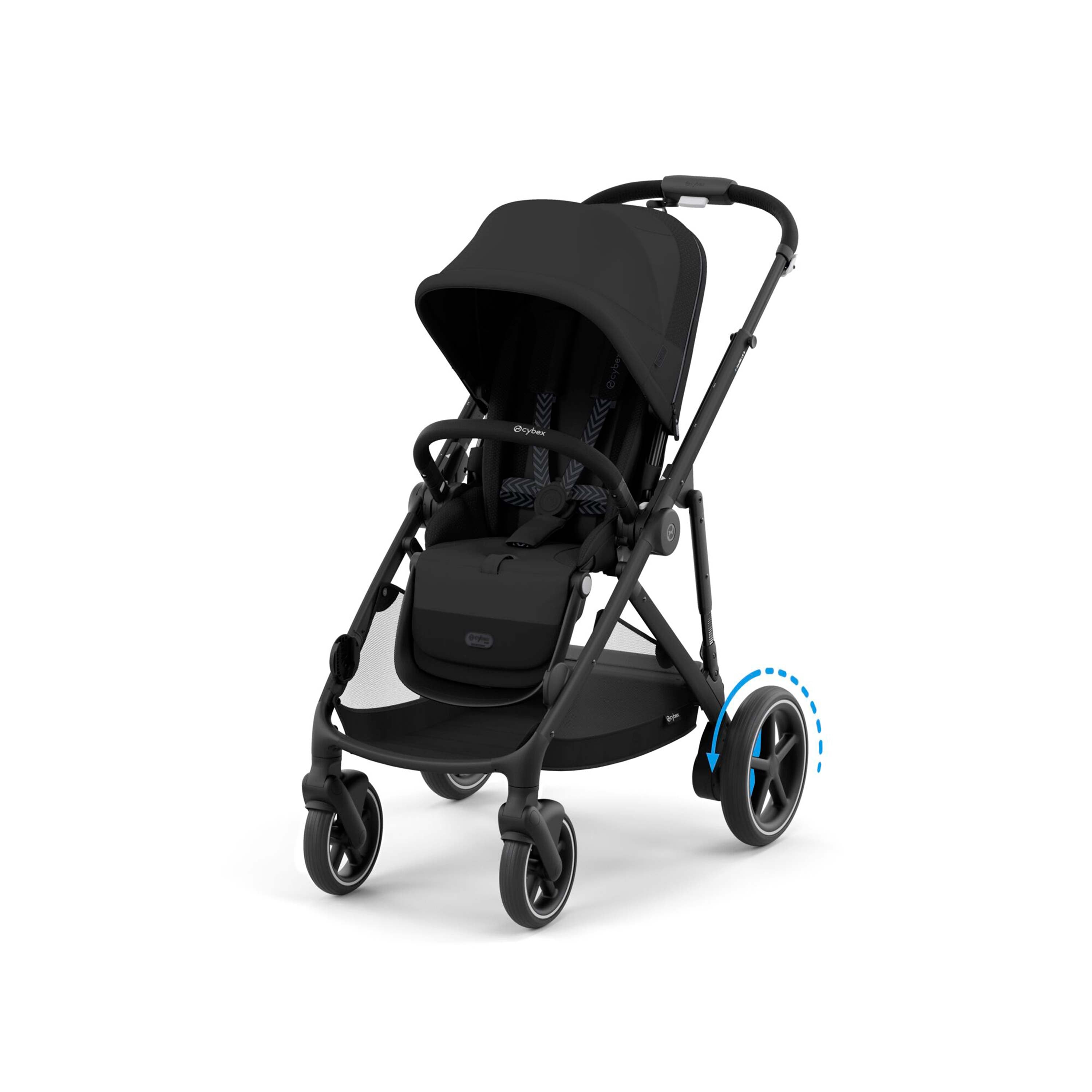 CYBEX e-Gazelle S Electric Pushchair - Moon Black