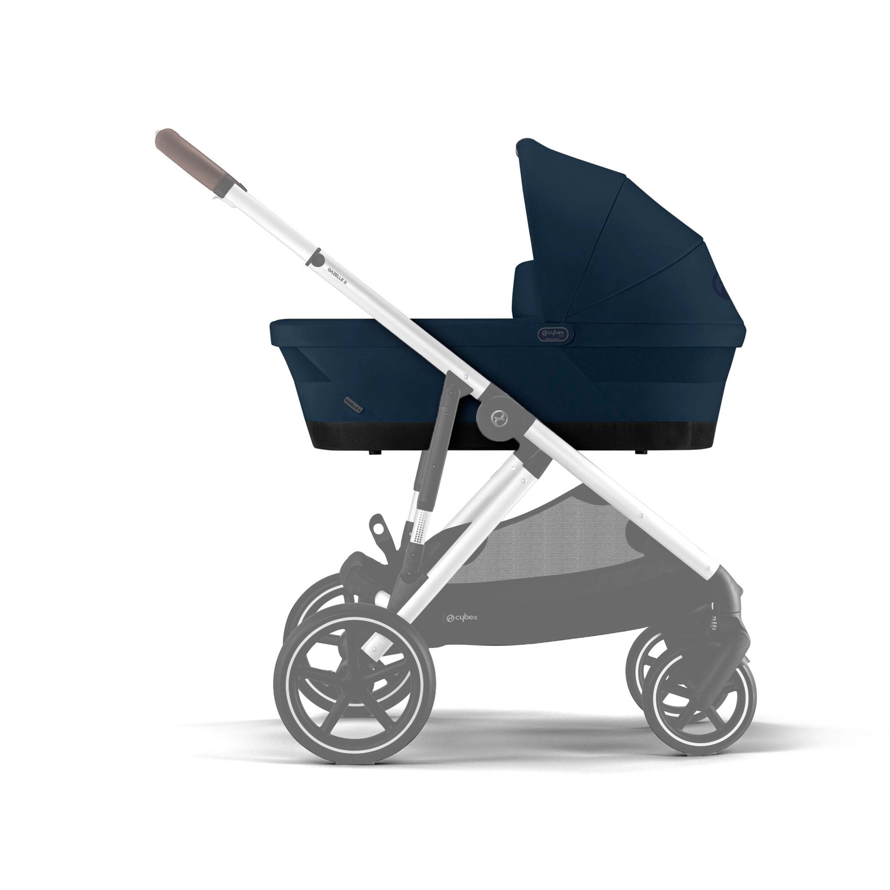 CYBEX Gazelle S/eGazelle S Carrycot - Ocean Blue | Newborn to 6 Months