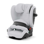 Grey  car seat on a white background