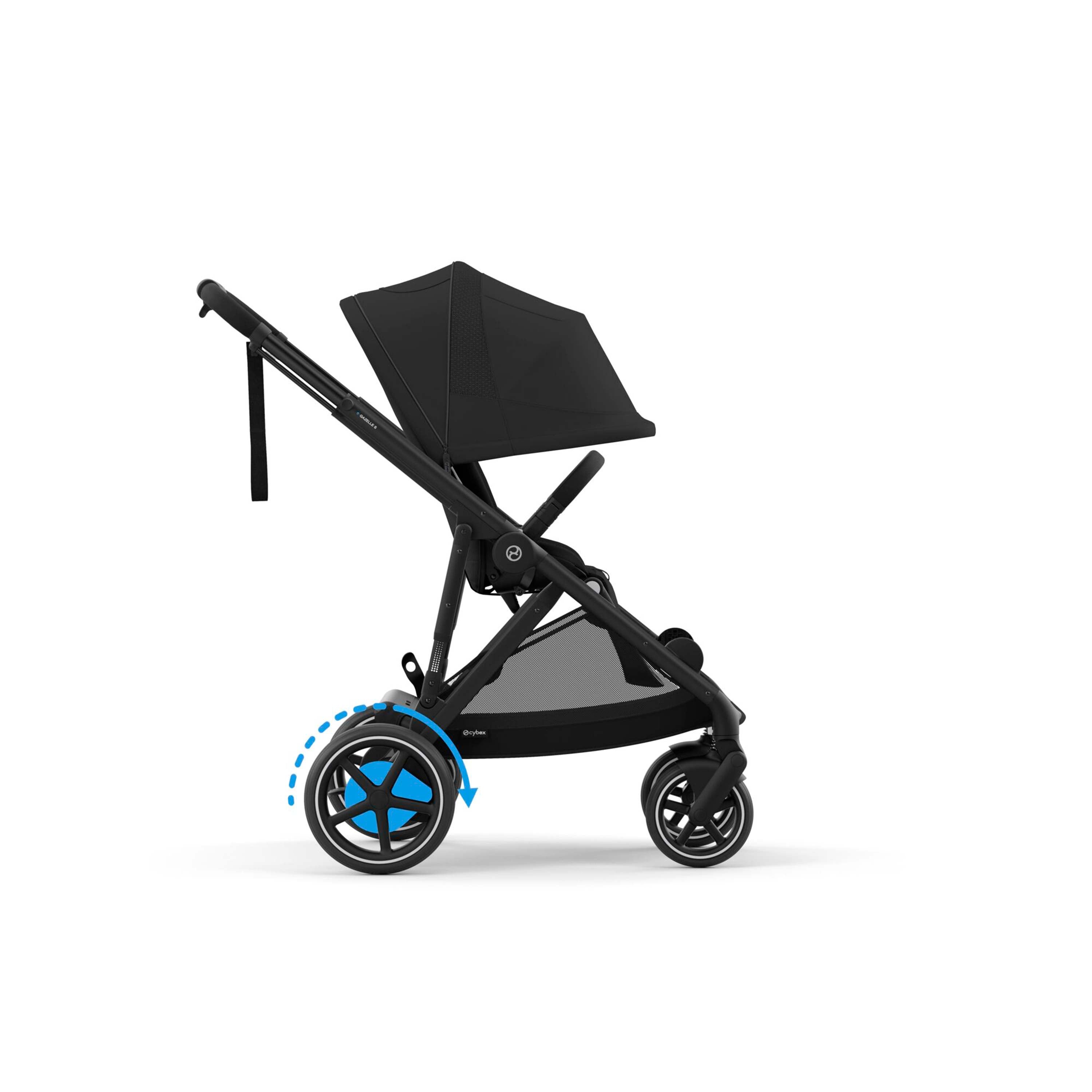CYBEX e-Gazelle S Electric Pushchair - Moon Black