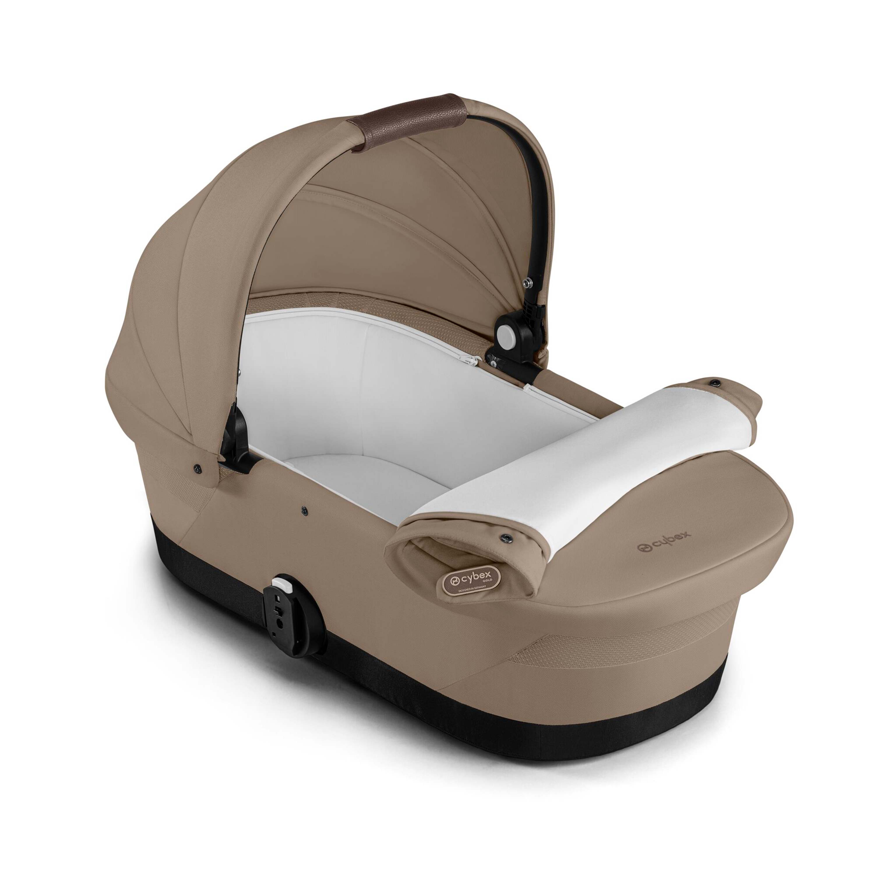 CYBEX Gazelle S/eGazelle S Carrycot - Almond Beige | Newborn to 6 Months