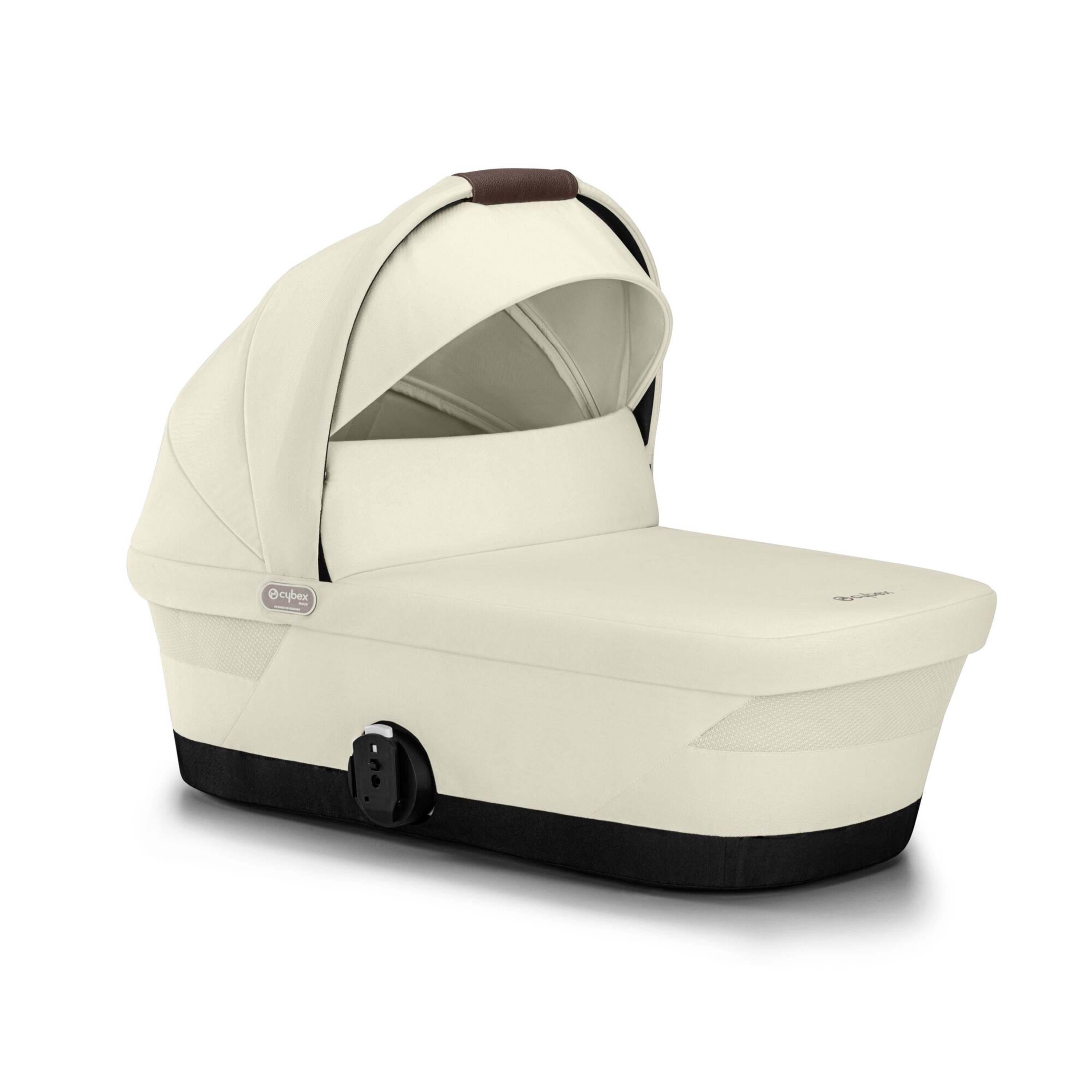 CYBEX Gazelle S/eGazelle S Carrycot - Seashell Beige | Newborn to 6 Months