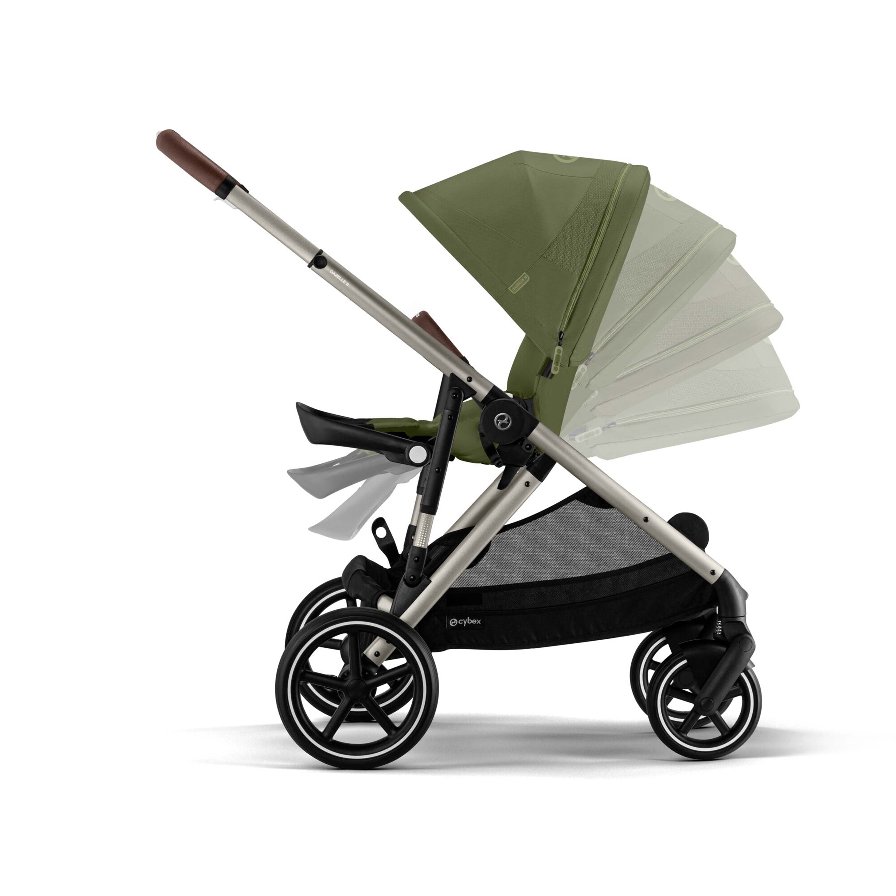 CYBEX Gazelle S Pushchair - Moss Green