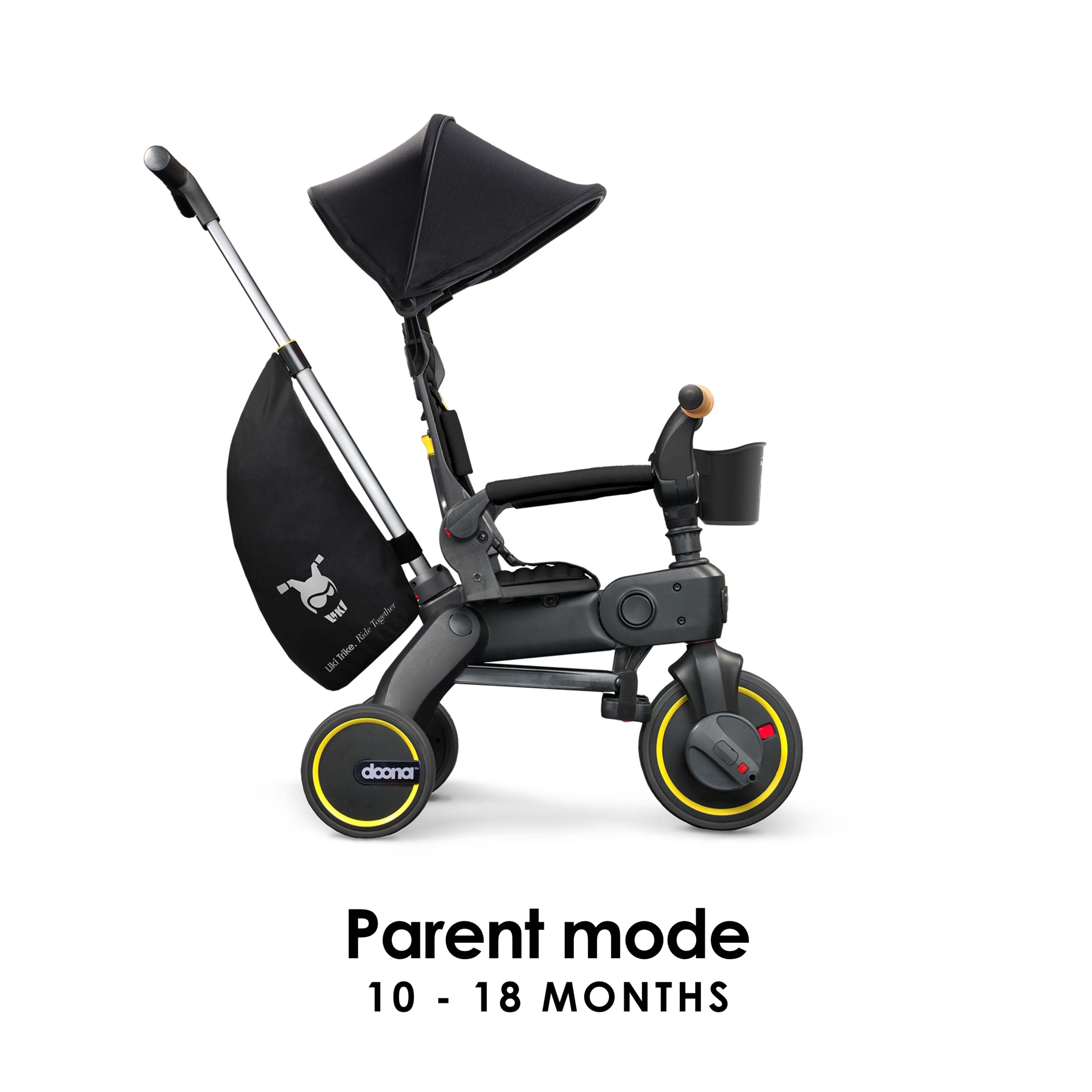 Doona Liki S5 Trike Nitro Black