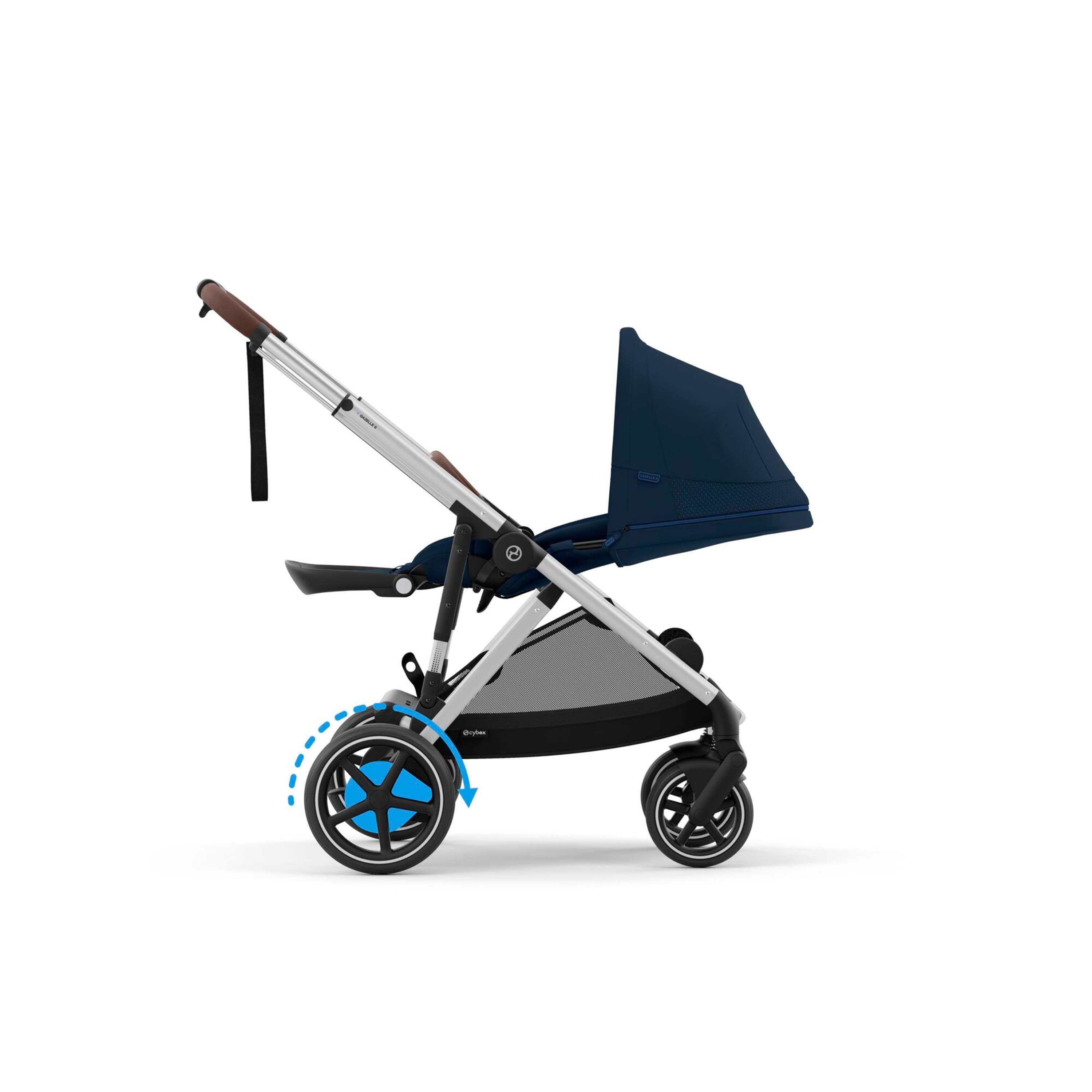 CYBEX e-Gazelle S Electric Pushchair - Ocean Blue