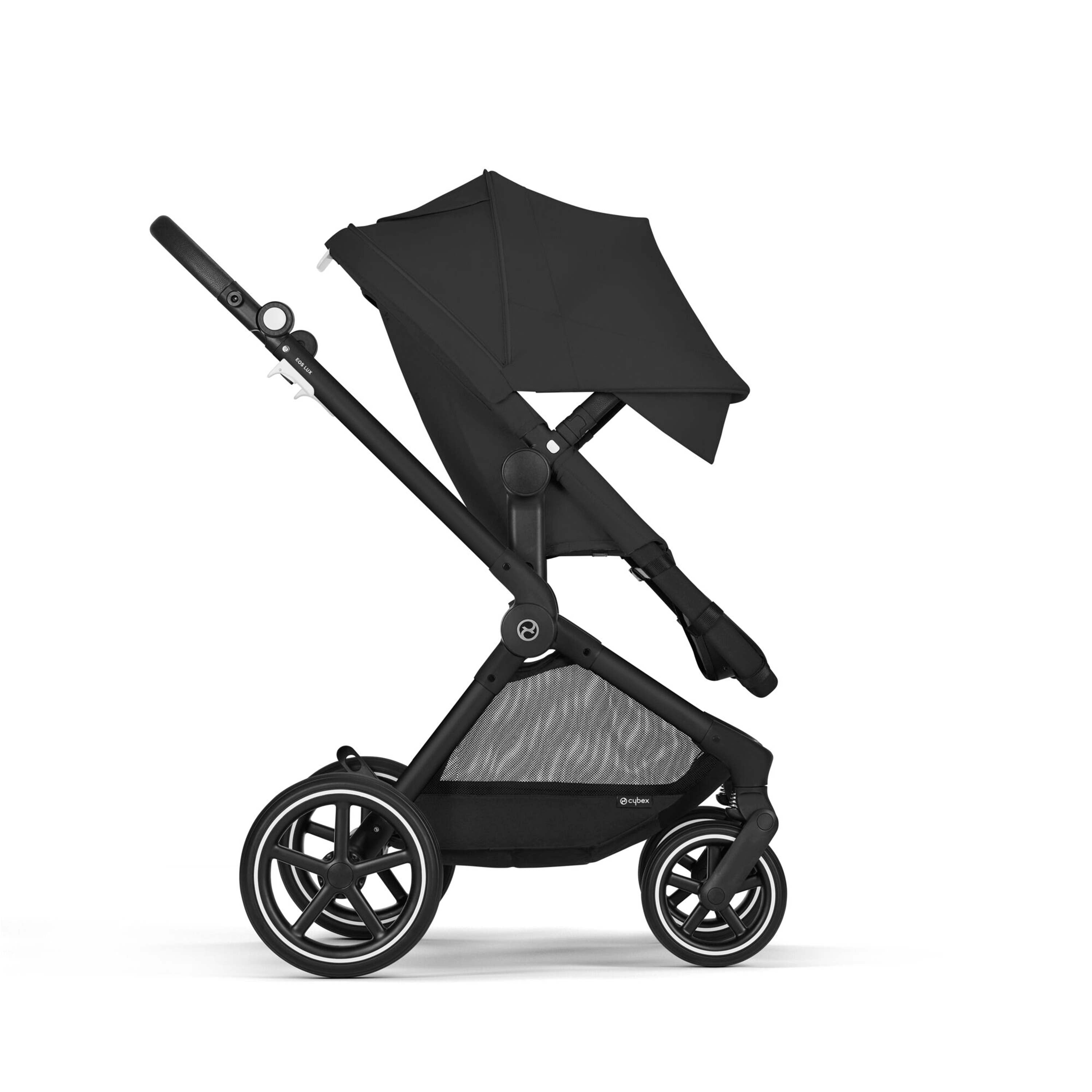 Cybex EOS Lux 2-in-1 Pushchair - Moon Black