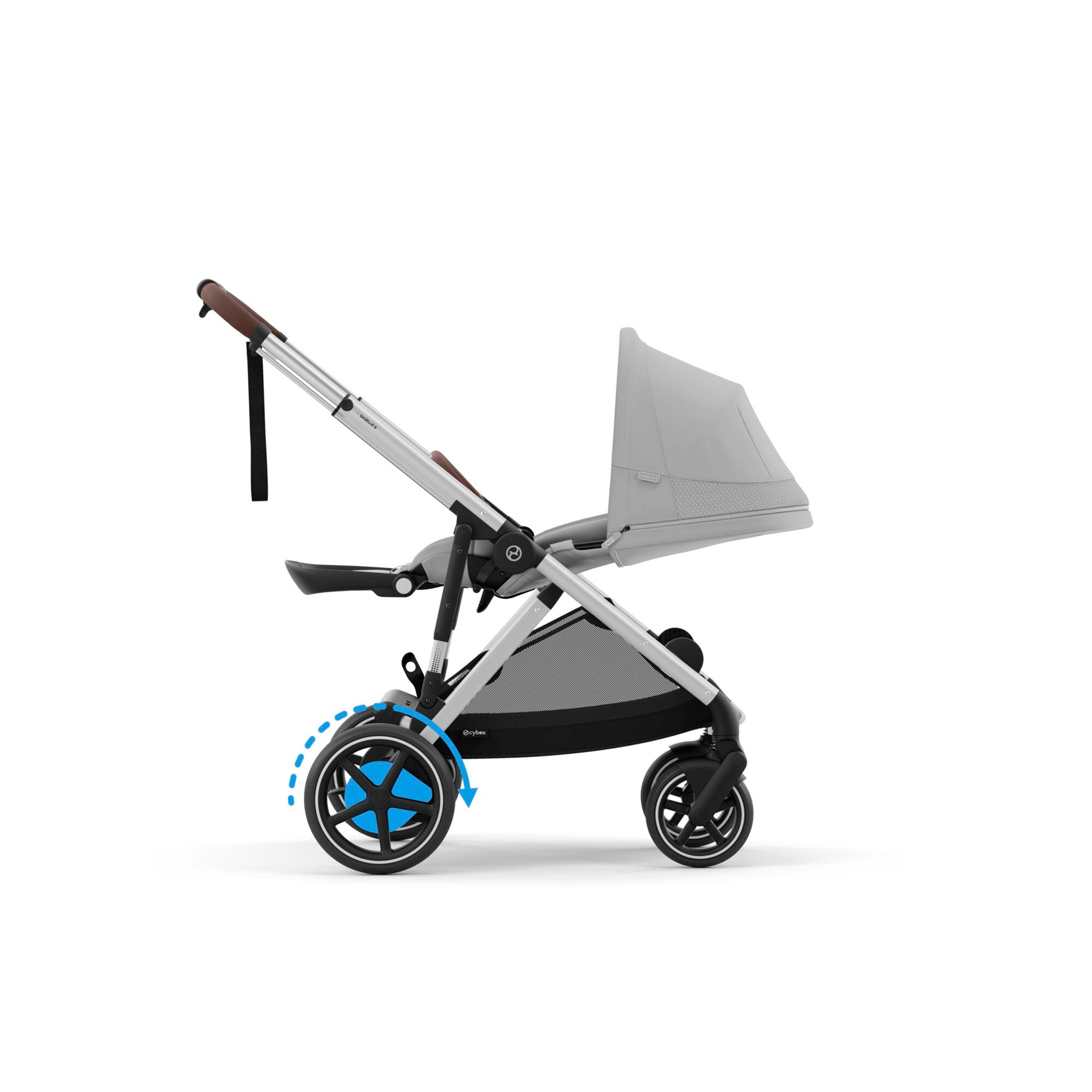 CYBEX e-Gazelle S Electric Pushchair - Stone Grey