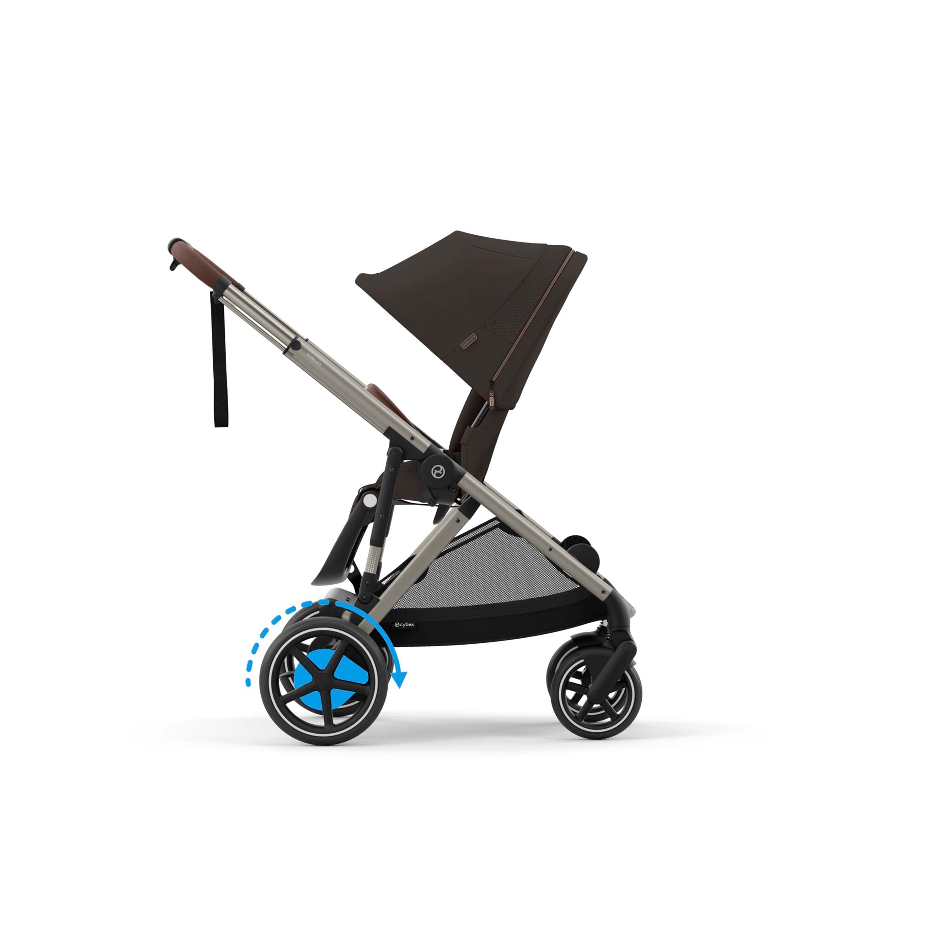 CYBEX e-Gazelle S Electric Pushchair - Chocolate Brown