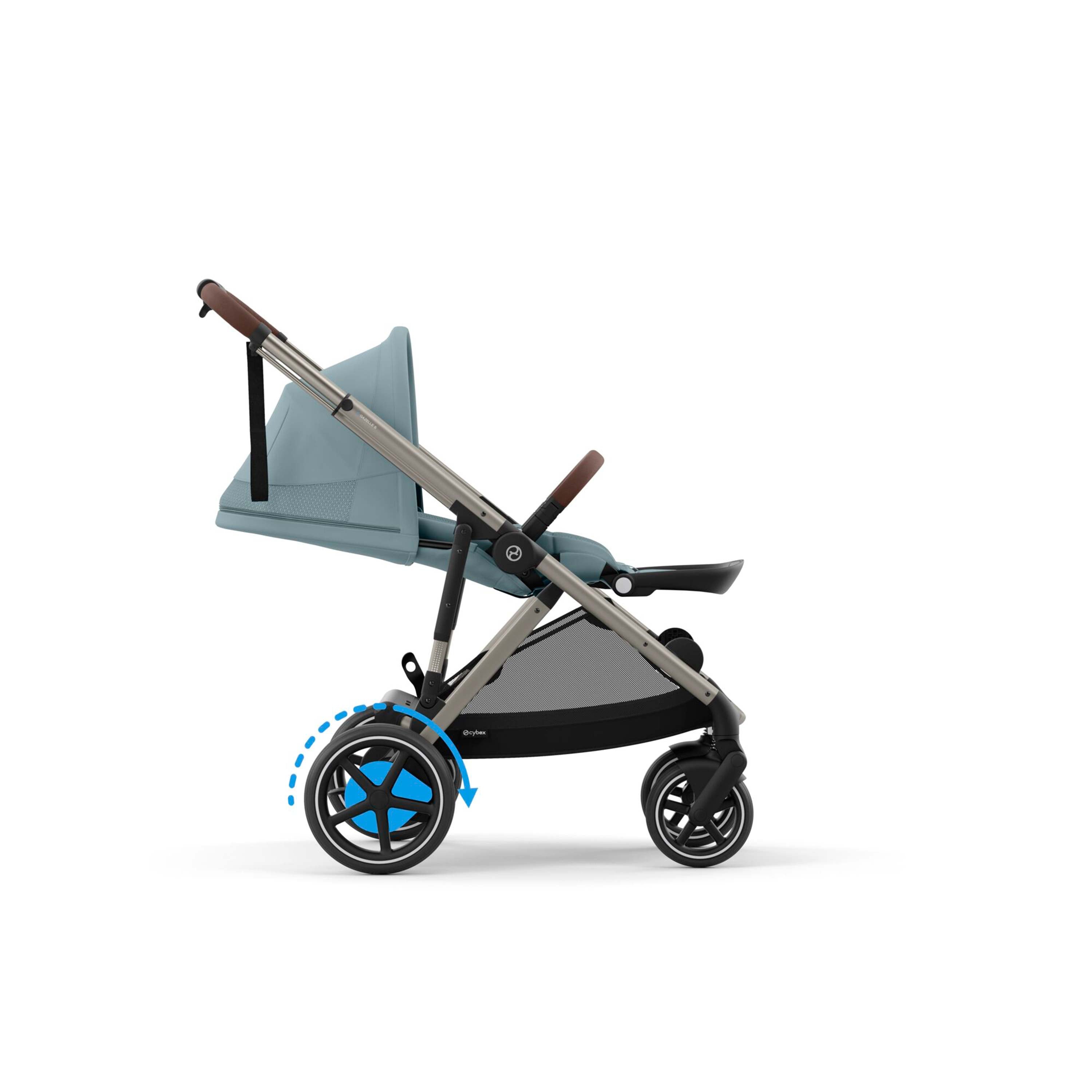 CYBEX e-Gazelle S Electric Pushchair - Stormy Blue
