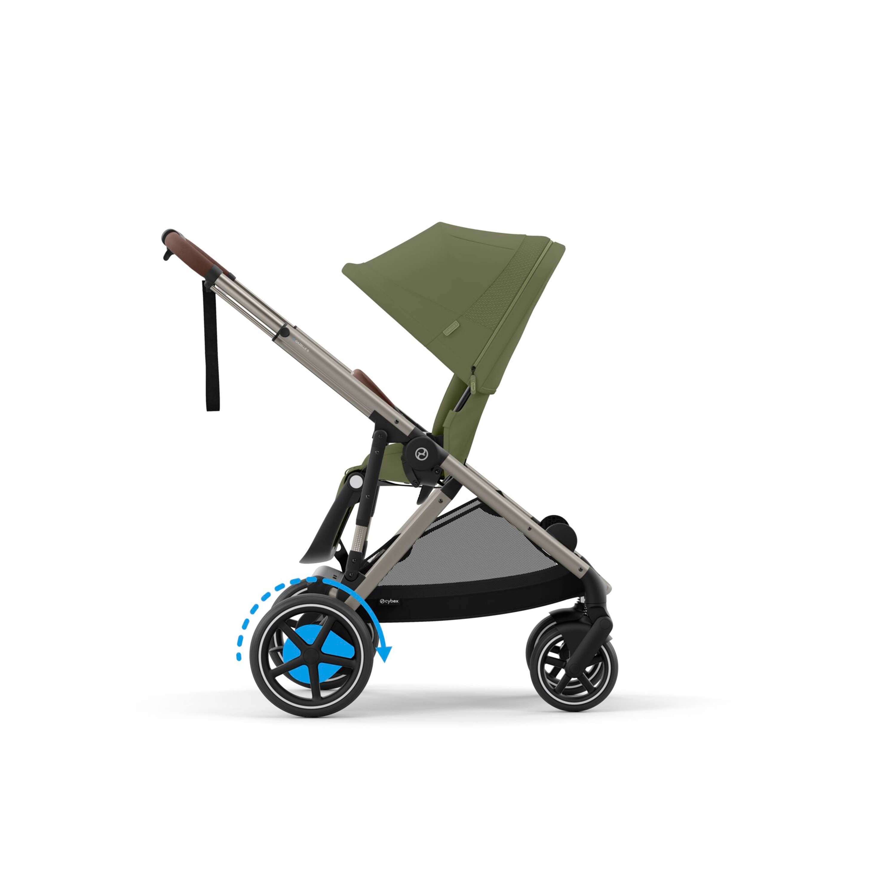 CYBEX e-Gazelle S Electric Pushchair - Moss Green