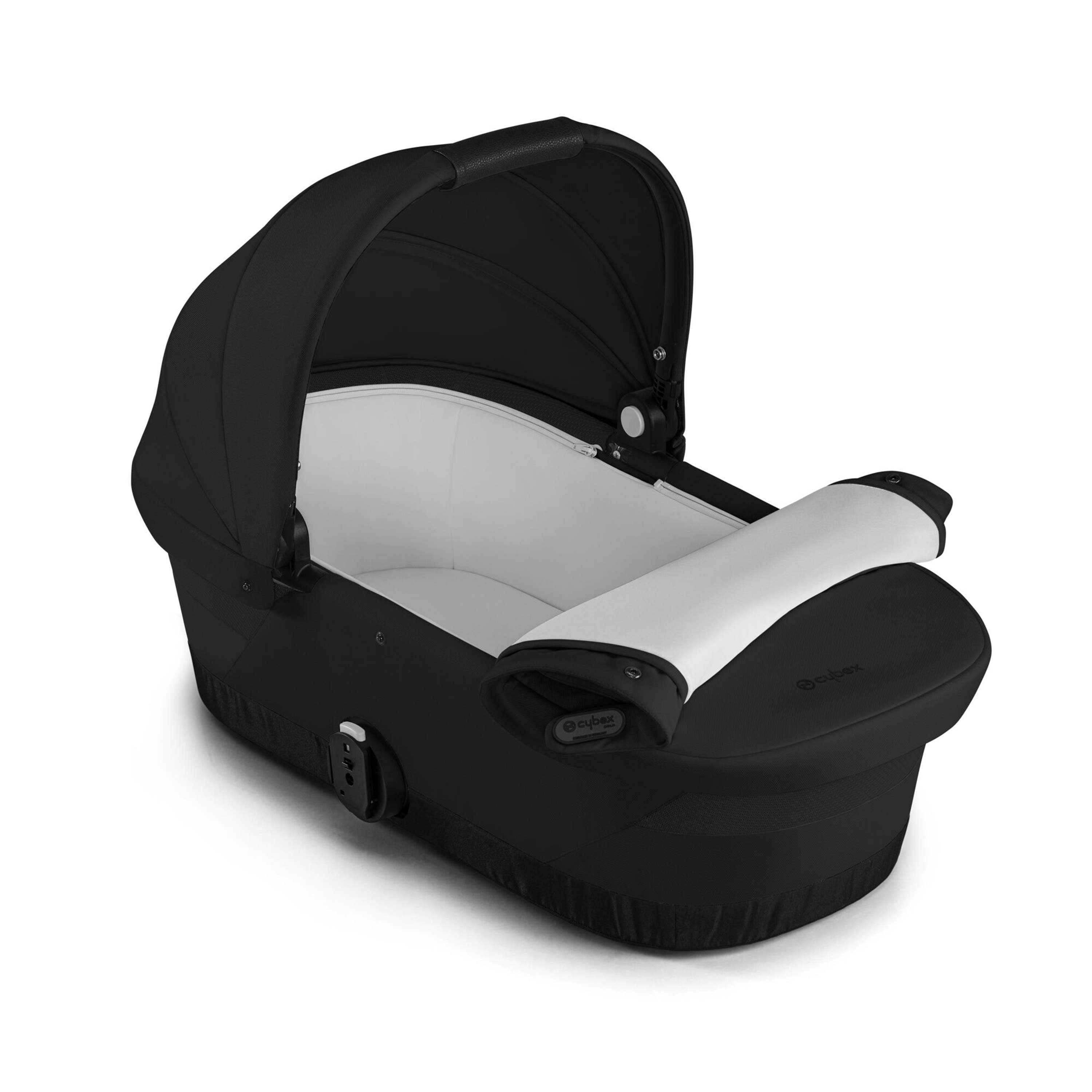CYBEX Gazelle S/eGazelle S Carrycot - Moon Black | Newborn to 6 Months