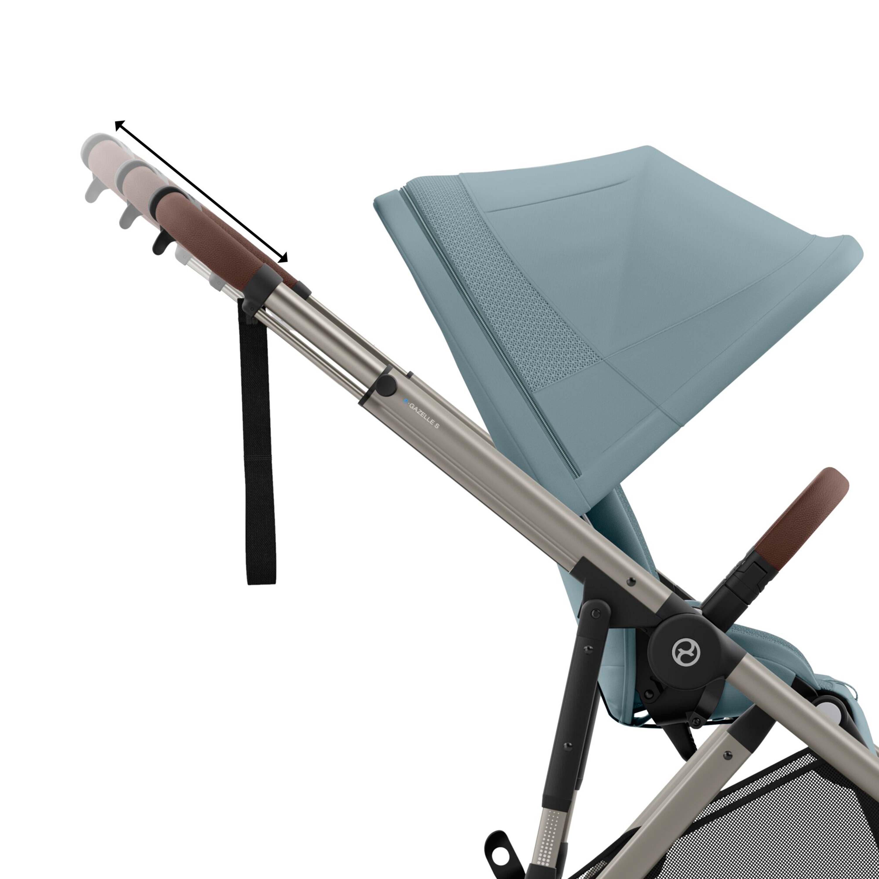 CYBEX e-Gazelle S Electric Pushchair - Stormy Blue