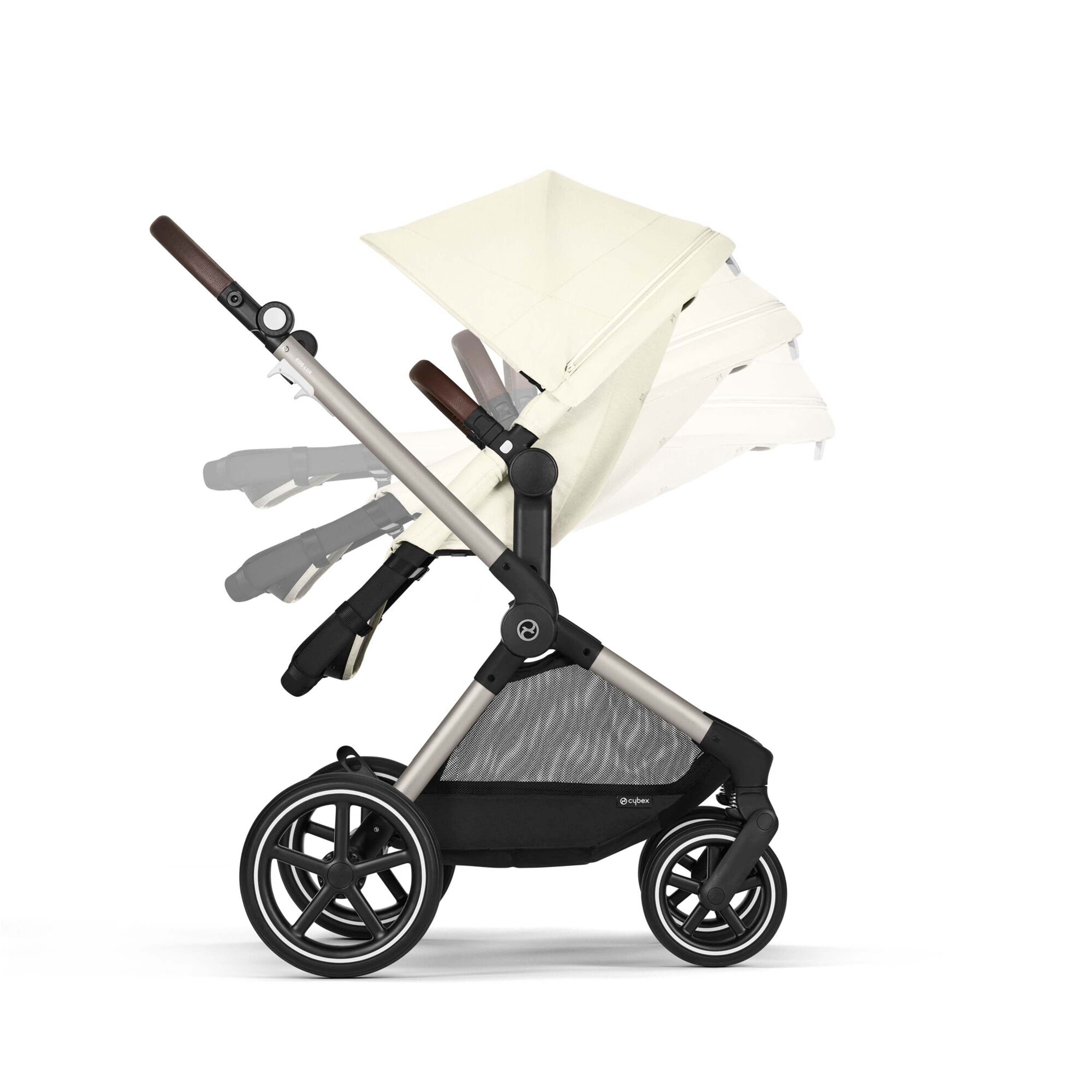 Cybex EOS Lux 2-in-1 Pushchair - Seashell Beige