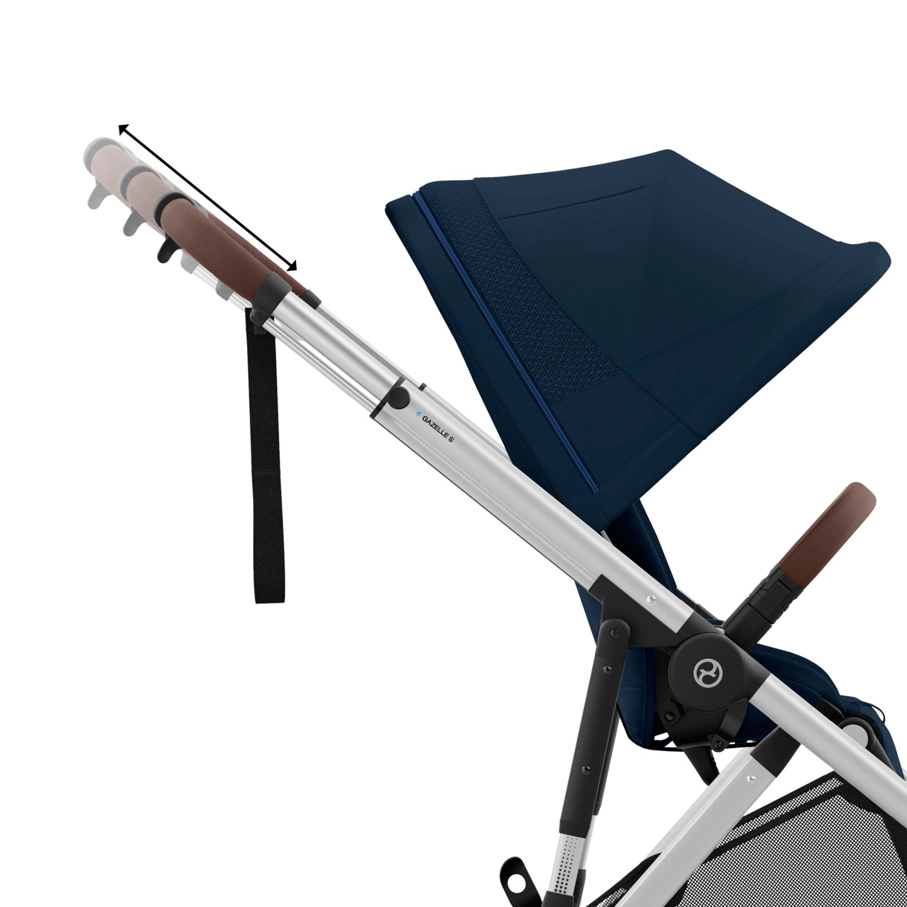 CYBEX e-Gazelle S Electric Pushchair - Ocean Blue