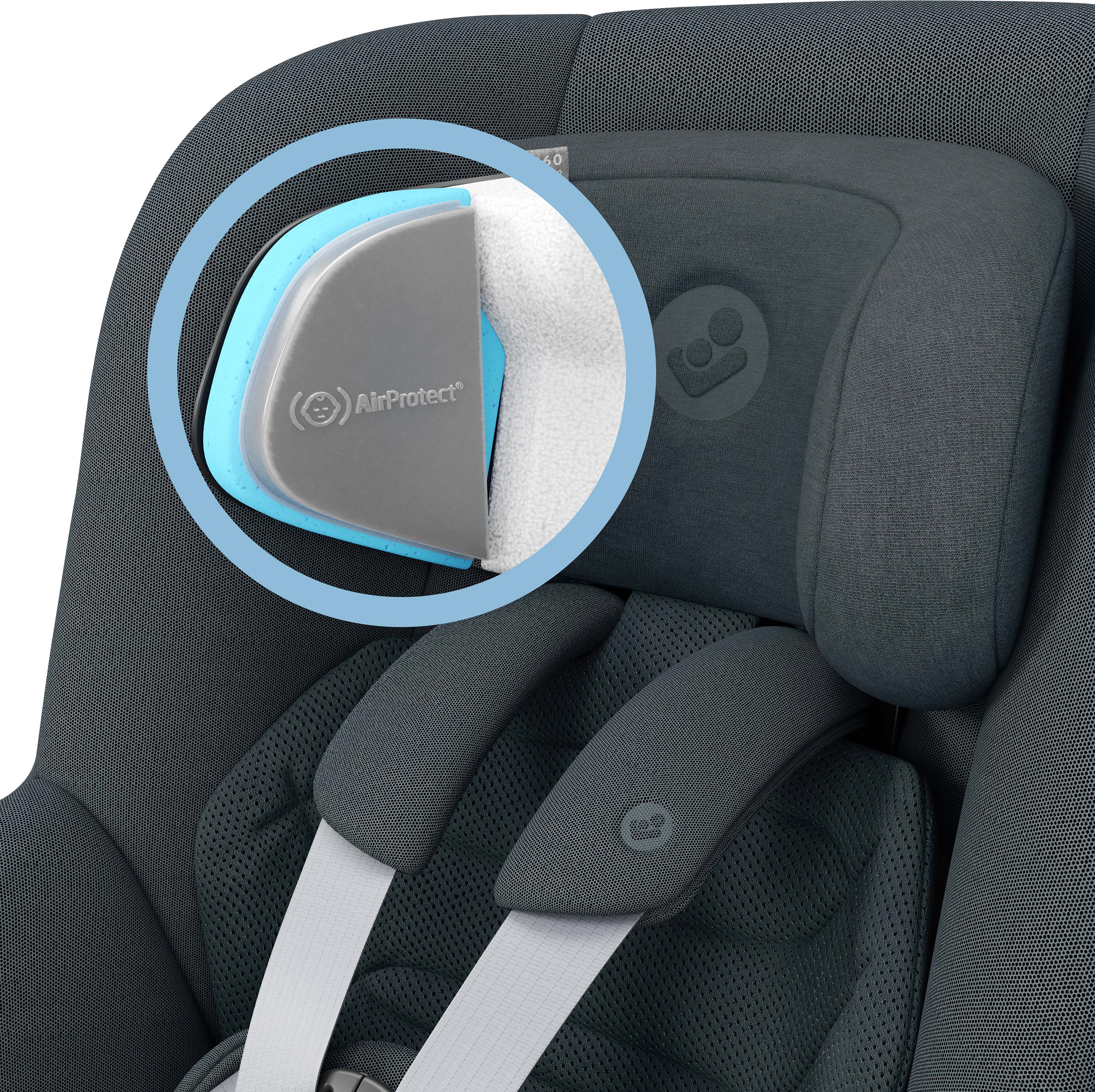 Maxi Cosi Mica 360 Pro i-Size Car Seat Authentic Graphite