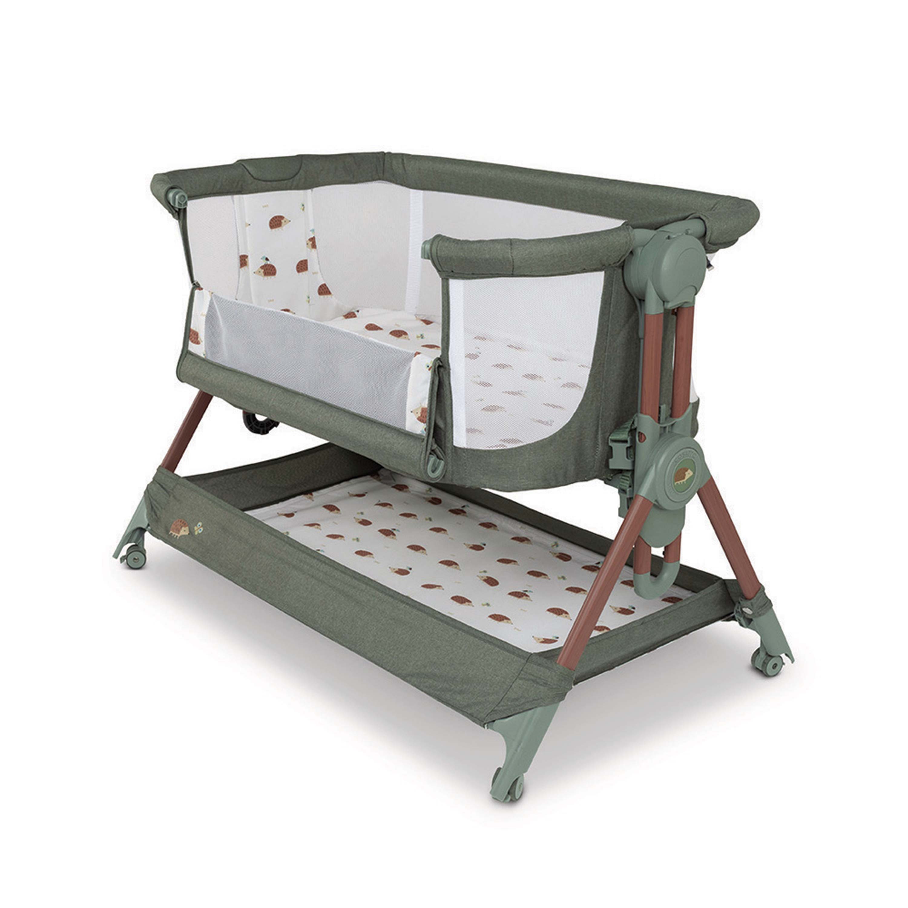 Cosatto Close To Me Bedside Crib - Hoglet | Adjustable Height Co-Sleeper