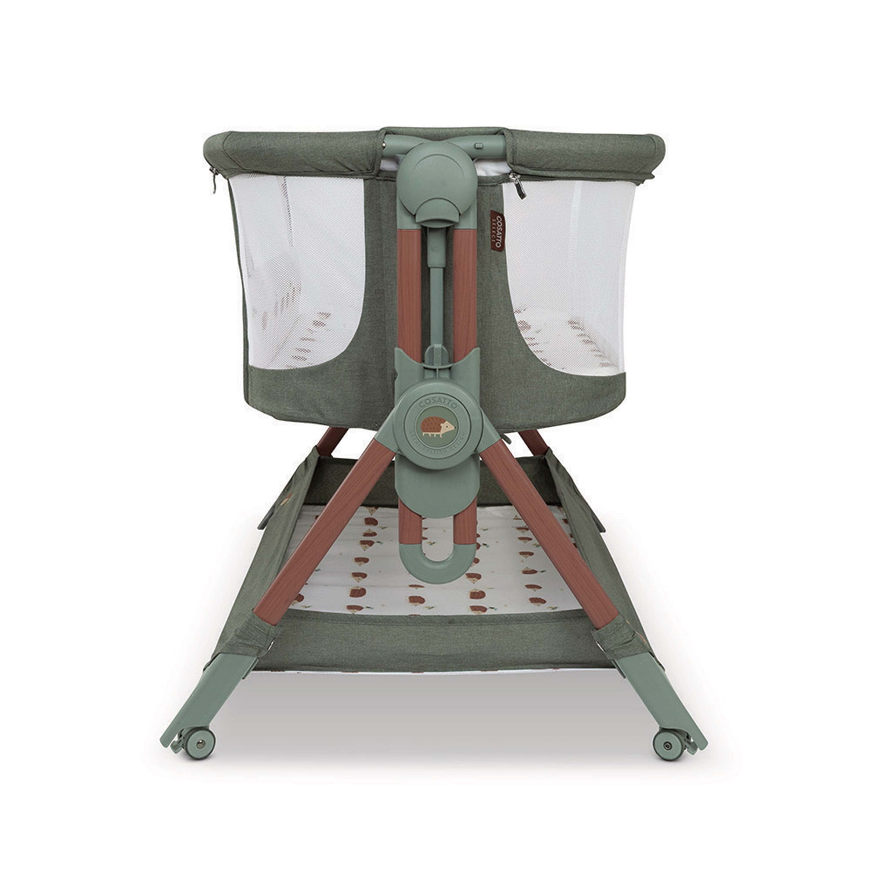 Cosatto Close To Me Bedside Crib - Hoglet | Adjustable Height Co-Sleeper