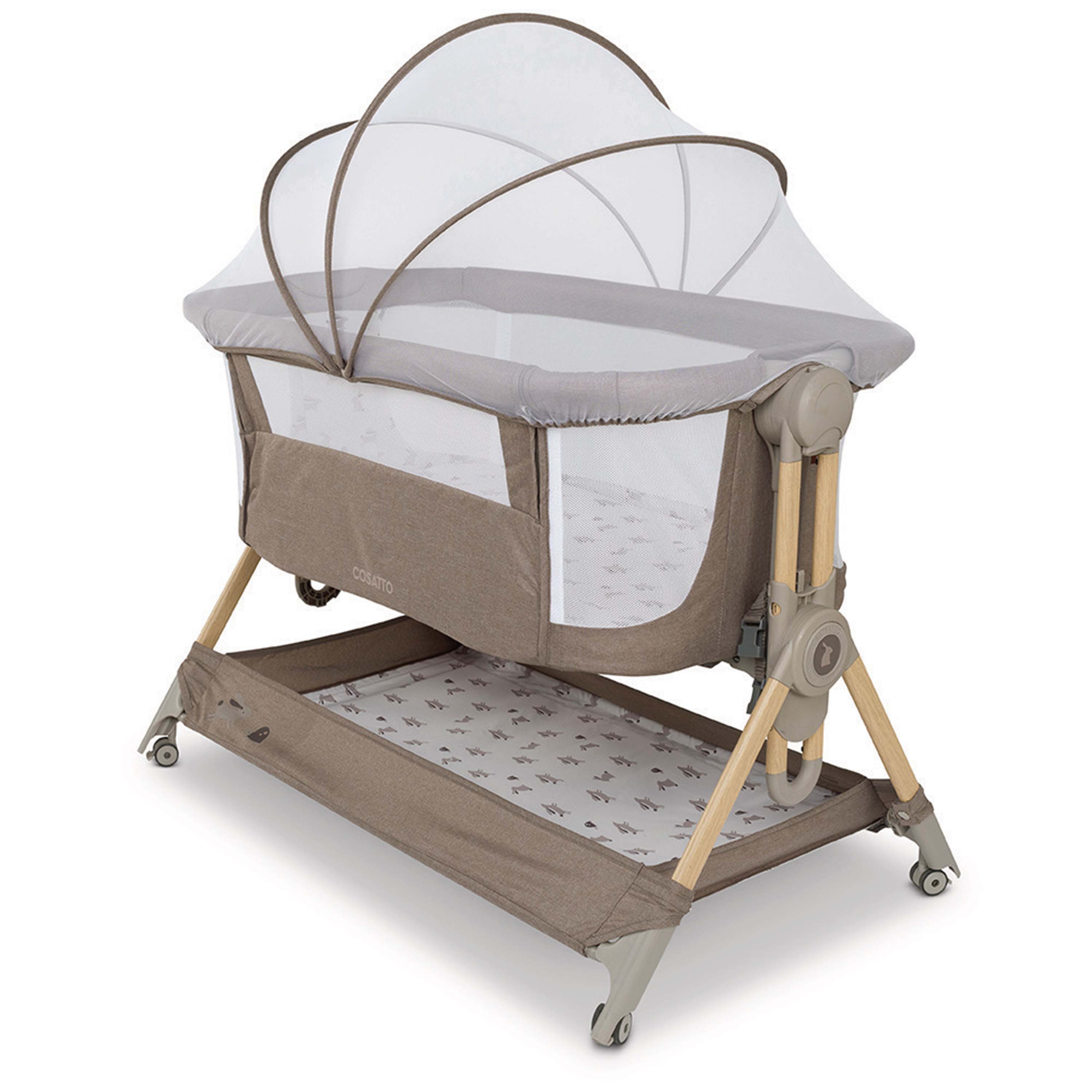 Cosatto Close To Me Bedside Crib Lollop