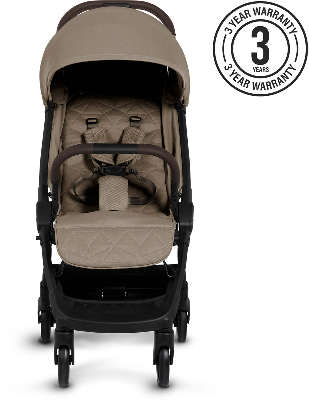 Silver Cross Clic 2 Stroller Cobble with Free Universal Footmuff